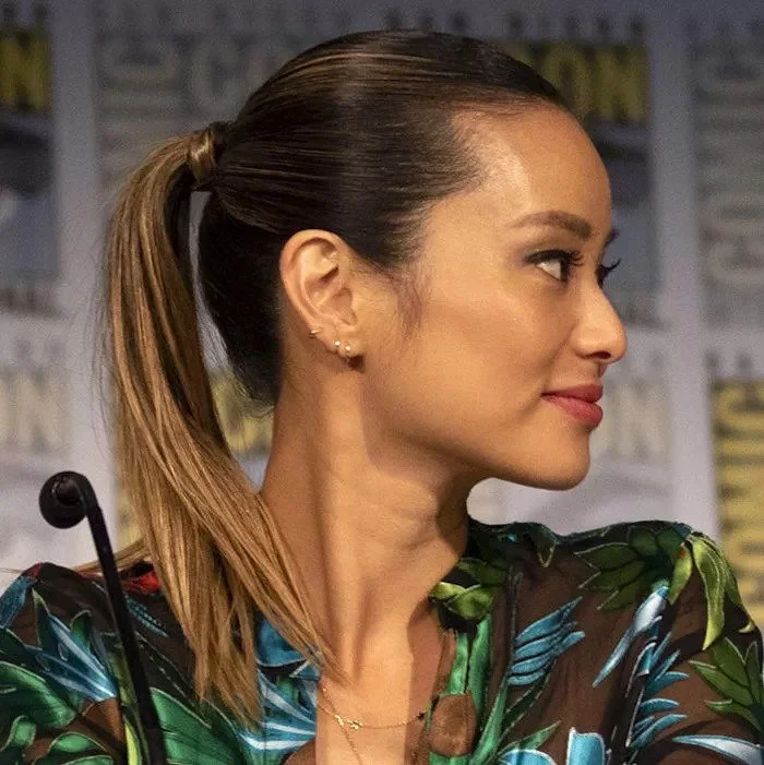 15 of 35 Slicked-Back Ponytail