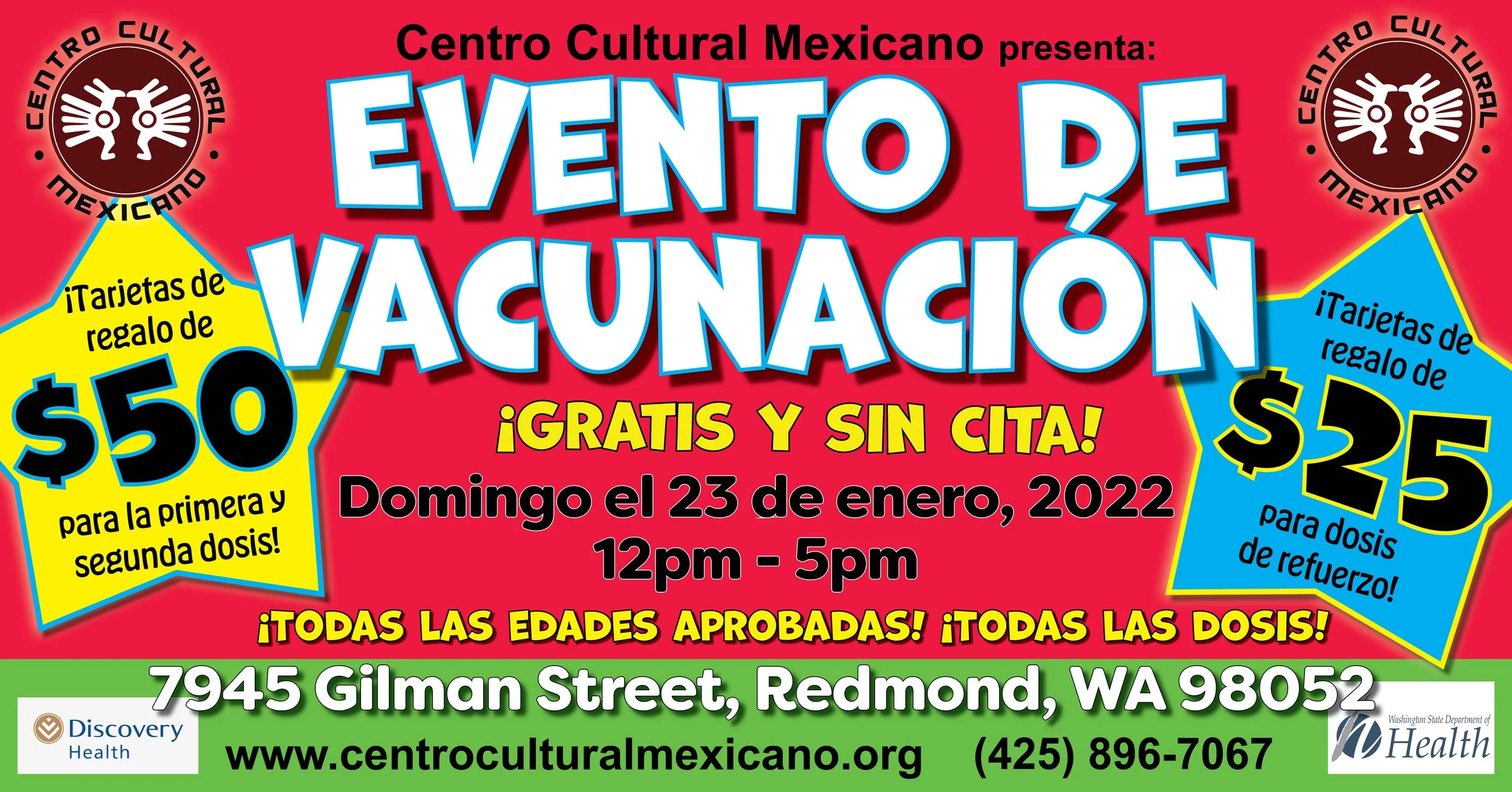 Evento de Vacunación | Vaccination Event