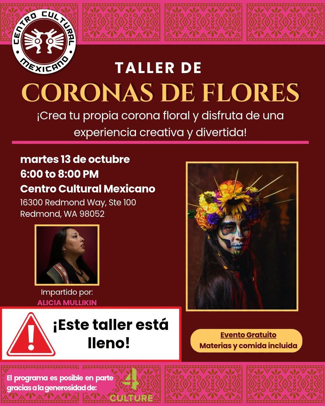 Taller de Coronas de Flores