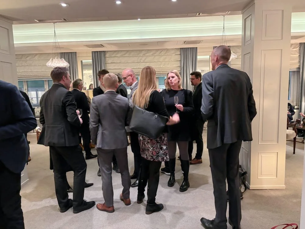 Mingling etter konferansen