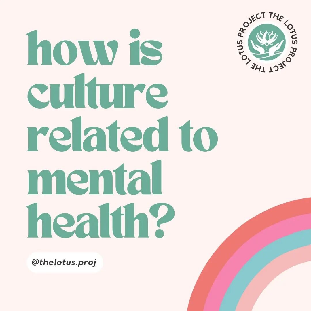 as a continuation from our post about aapi heritage month, we'd like to take the time to talk about the connection between our culture and mental health. 

one's cultural identity can deeply affect someone's mental health. both discrimination and our