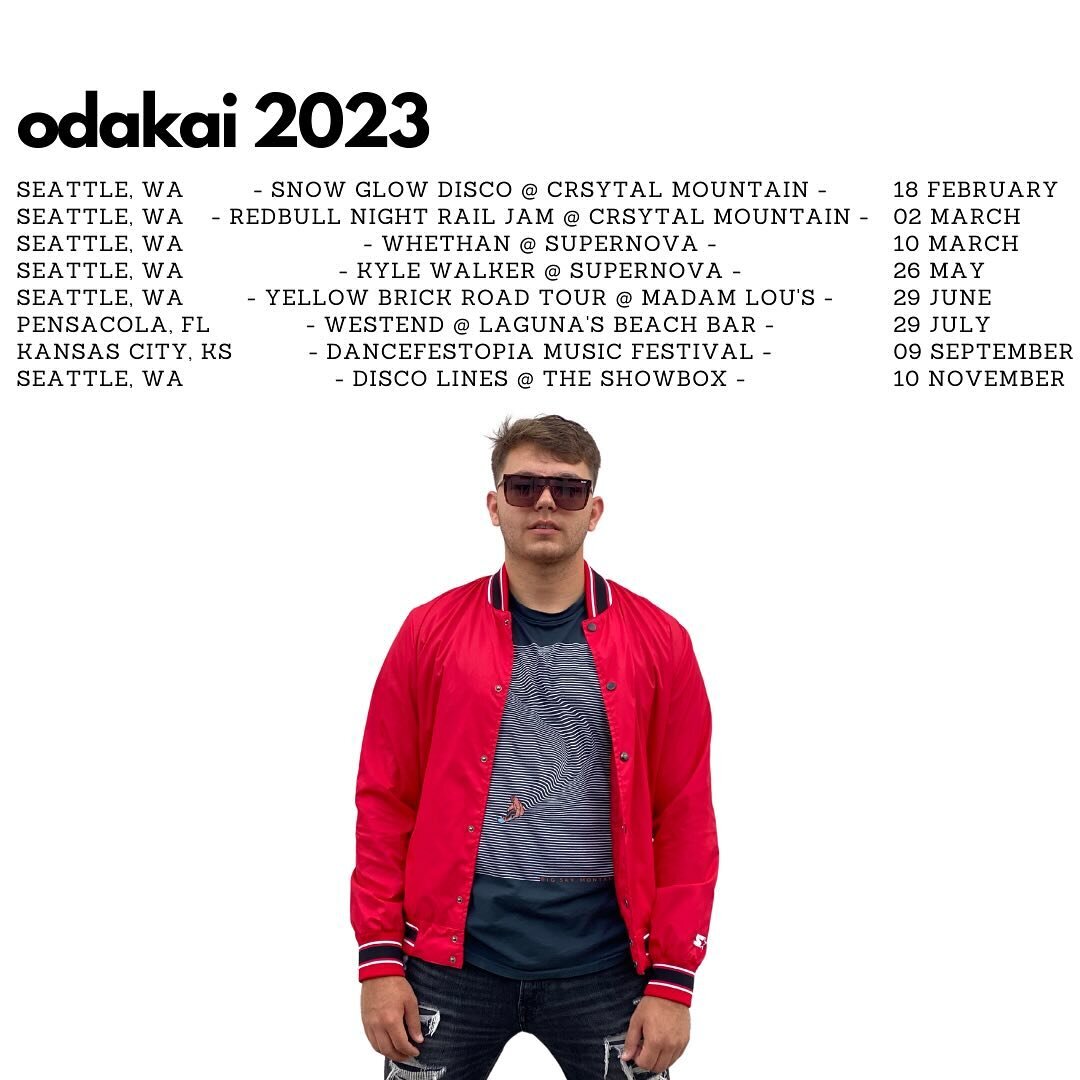 2023 shaped up to be a better year than I ever could have imagined. 

Florida with @futureastronautco who gave me my first ever support show, @dancefestopia my first Music Festival, @whiterabbitgrp bringing me on in my new home, playing @showbox wher