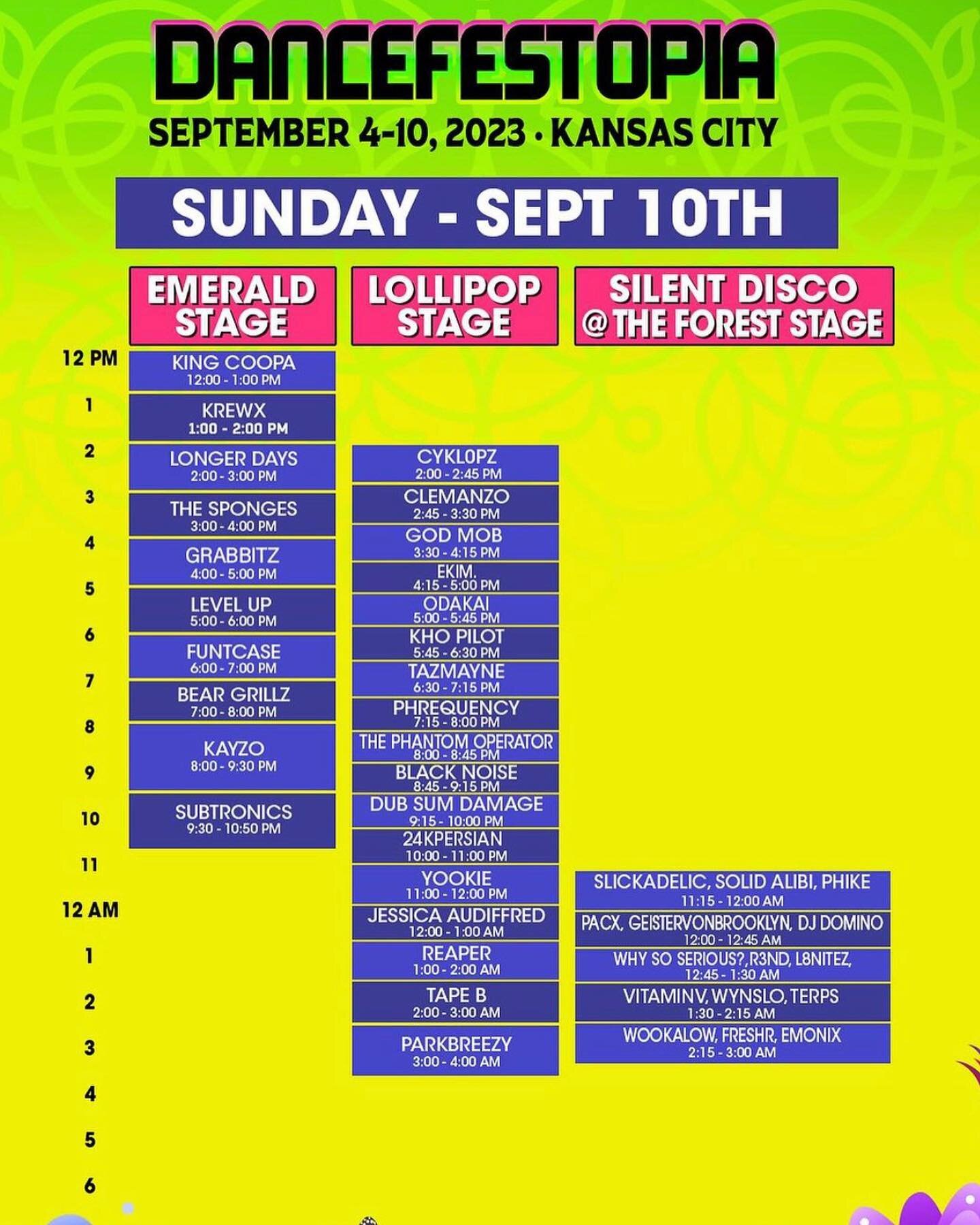 L. F. GGGGGG. Just under 3 weeks until my FESTIVAL debut!

Catch me 5 PM at the Lollipop Stage 🍭 SUNDAY September, 10th at @dancefestopia 

Incredibly thankful to be included with these ridiculously talented artists. Shoutout @yellowbrickroadtour fo