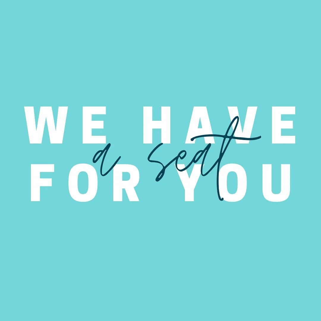 We have a seat for you. 

A seat with no expectations and no anterior motive or catch. Just a seat for you to take a deep breath and hear from God. 

⏰10:30am
📍151 Van Buren