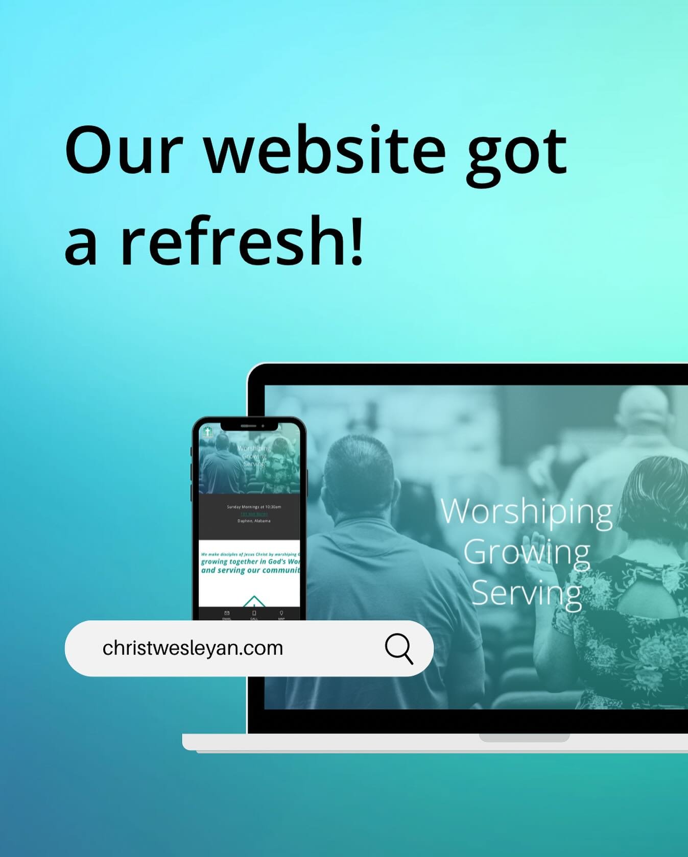 ✨ Our website has a new look!

We&rsquo;re excited to share a refreshed online home for our church family we know and for our church family we have yet to meet! 

Whether you&rsquo;re planning a visit, catching up on a message, or looking to get conn