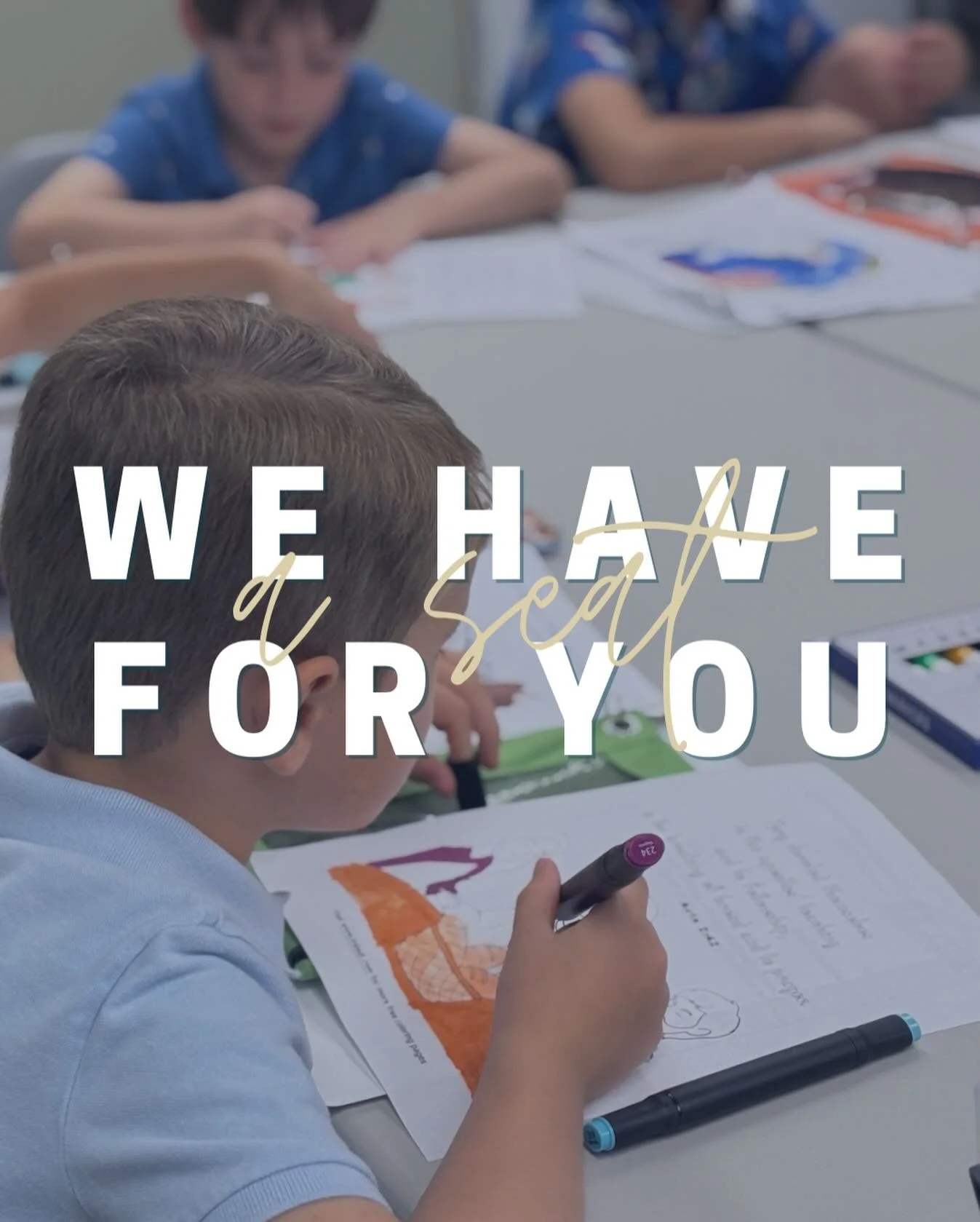 We do have a seat for you! 

This morning 10:30am
151 VanBuren

#JoinUs