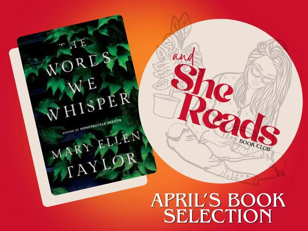 APRIL BOOK CLUB IS HERE 📚✨

This month, we&rsquo;re reading
The Words We Whisper by Mary Ellen Taylor

And this is your invitation to pause.

To step away from the noise, the responsibilities, the constant doing&hellip;
and carve out space that is j