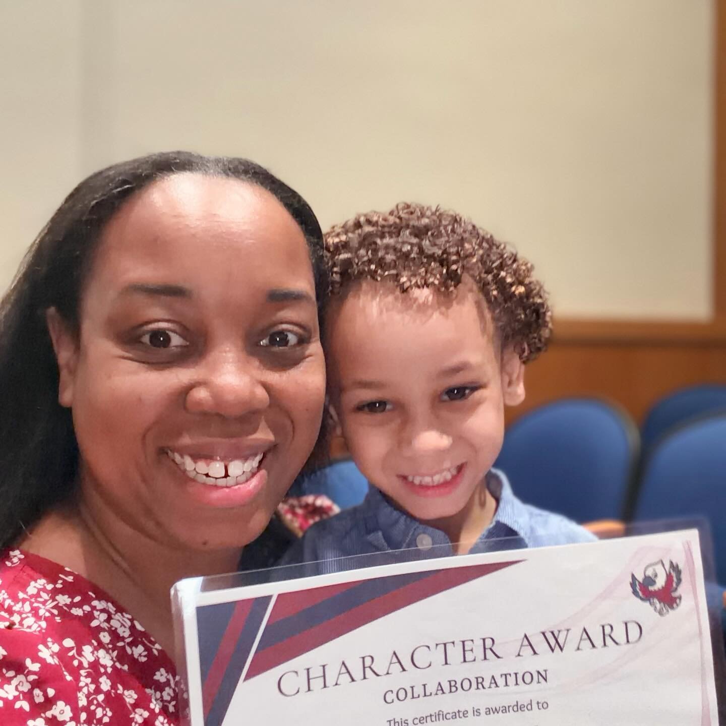 If you watched today&rsquo;s first sip, you may have heard Jax ask me if it was picture day 😂

He didn&rsquo;t know he was getting an award at today&rsquo;s Town Hall meeting! 

So proud of our guy and all of his accomplishments! 

Showing up for hi