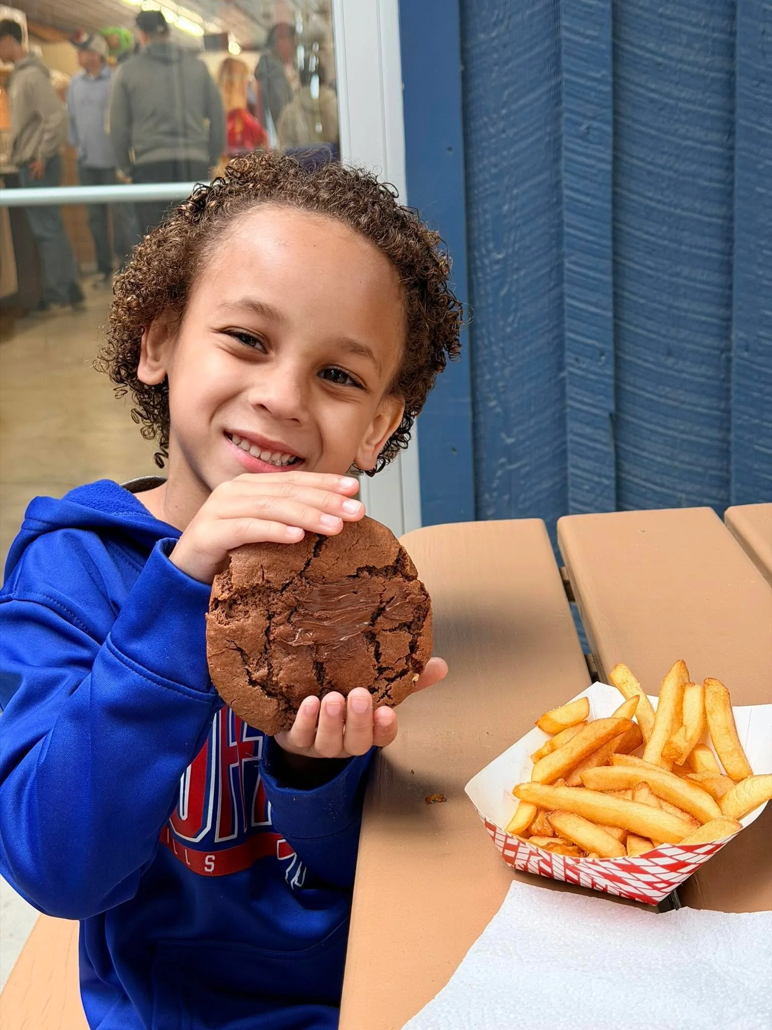 We&rsquo;re only here for @naughty.on.the.weekend &amp; French Fries