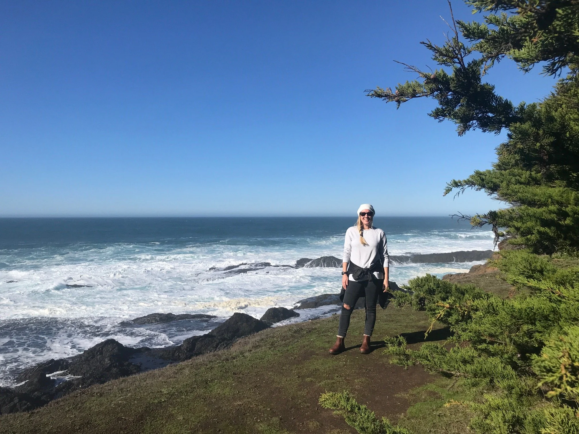 Visiting my brother in Northern California.