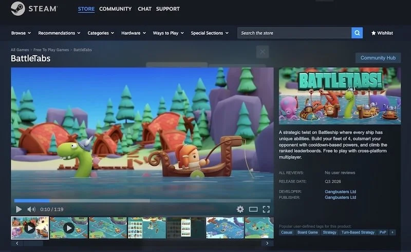 🚢 Steam Launch + Next Season Sneak Peek