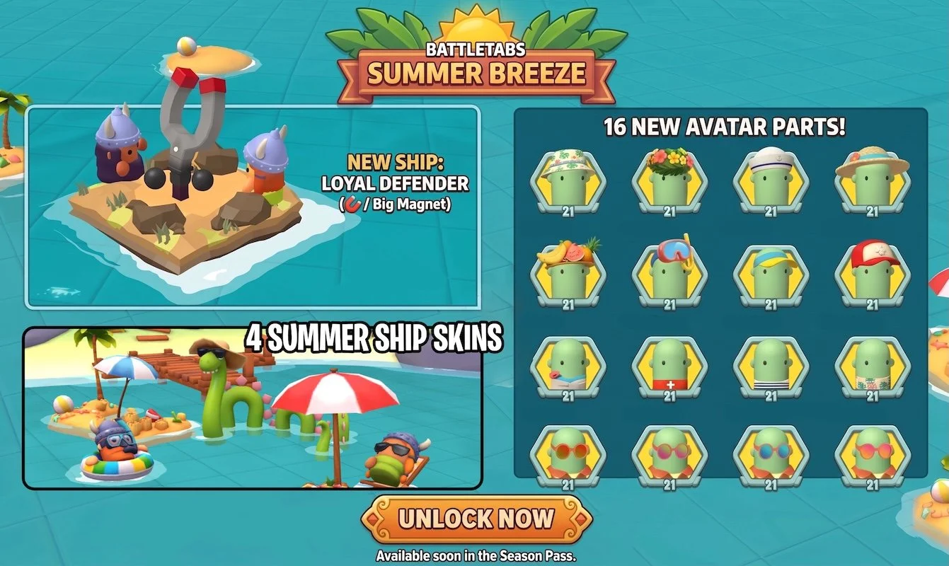 ☀️ Summer Breeze + new ship: Loyal Defender