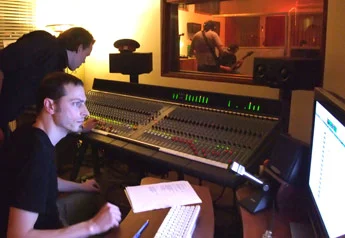 Producer les 4: Opnamesessie