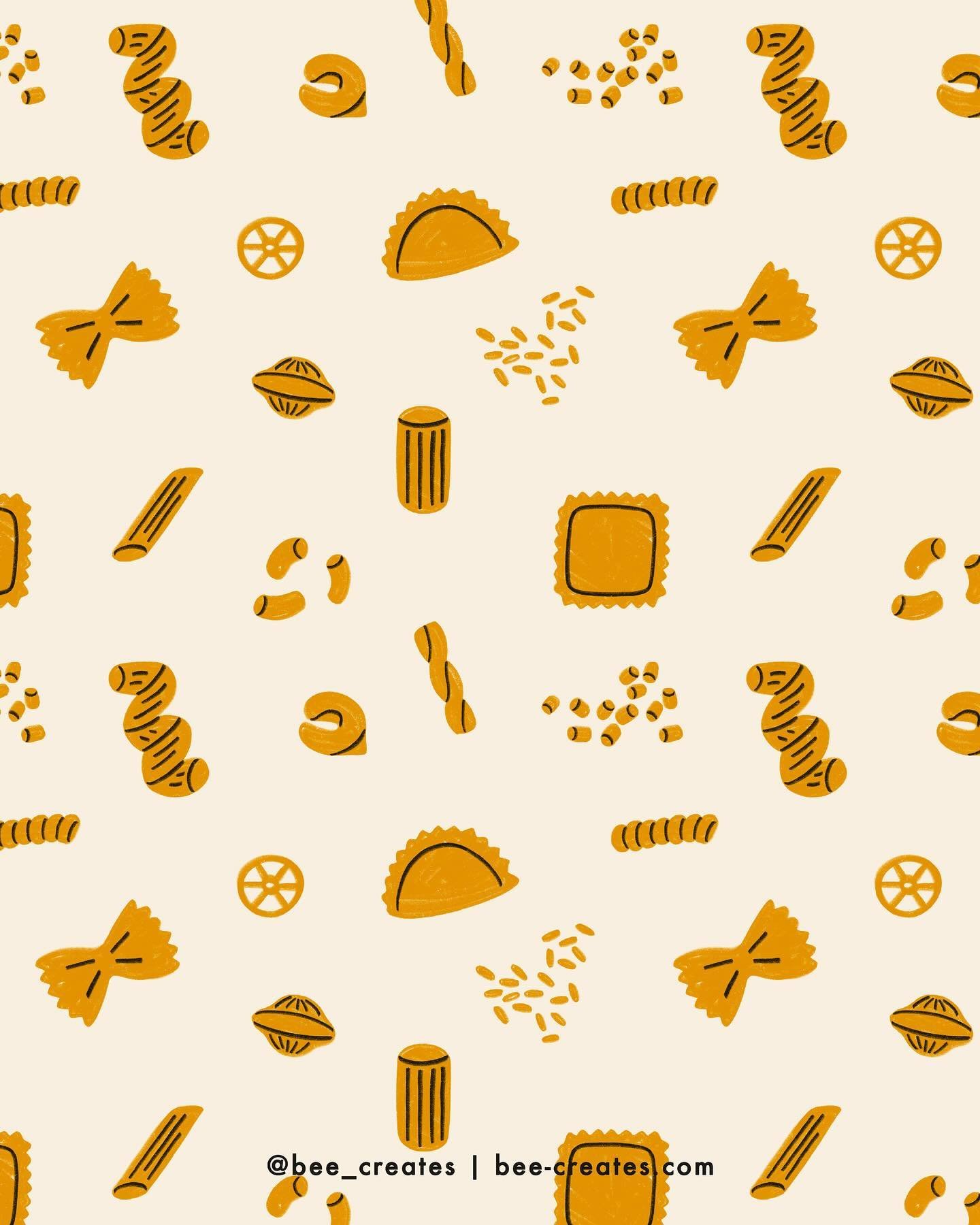 Using this pasta to announce that I am launching merch with the pasta queen herself @buonapastaclub Final slide is a sneak peek 👀 Stay tuned for more details! I&rsquo;m so so so excited ♡ 

PASTA 10/100 for #100daysoftastyart

#pasta #noodles #itali