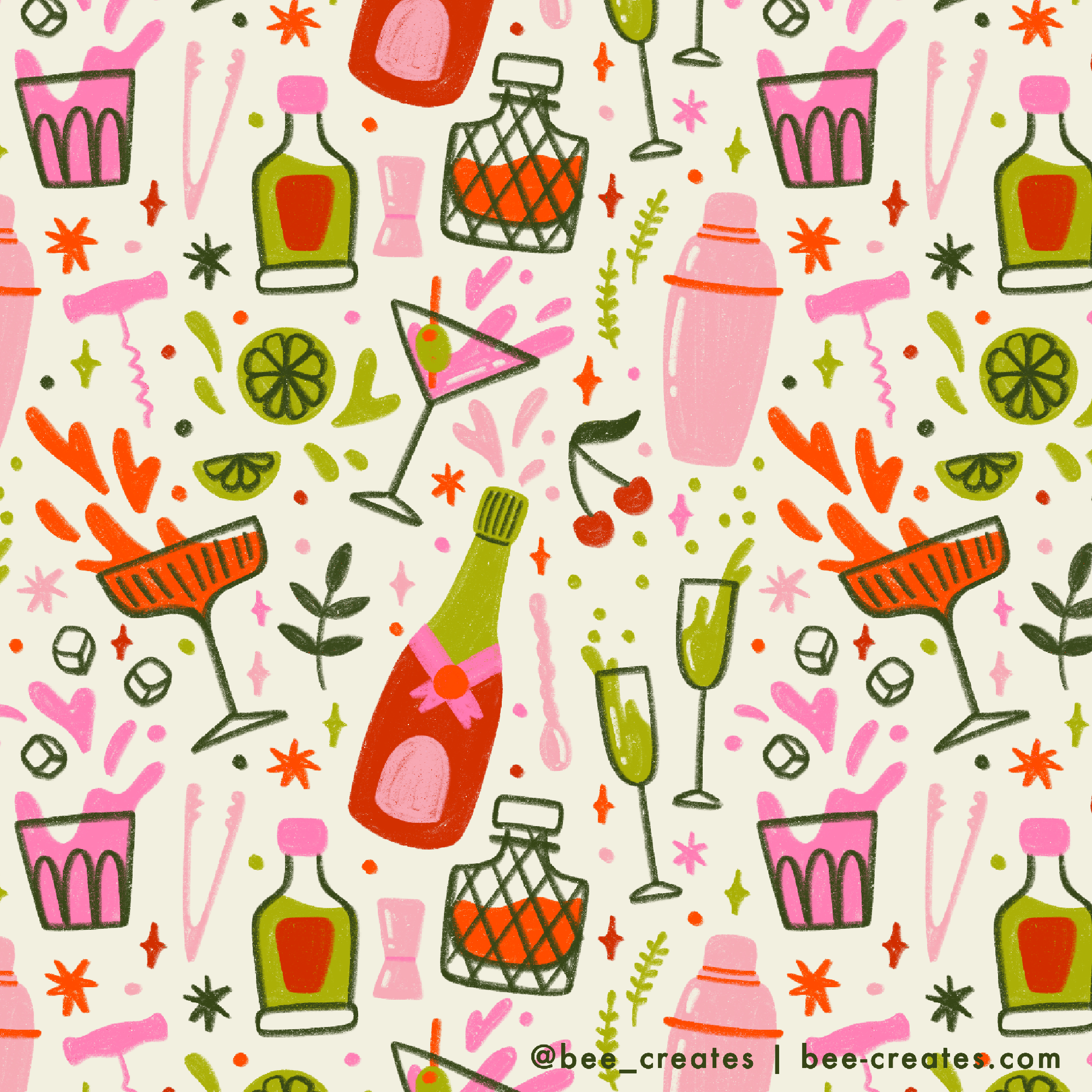 Cocktail Party - White | BEE24-A04