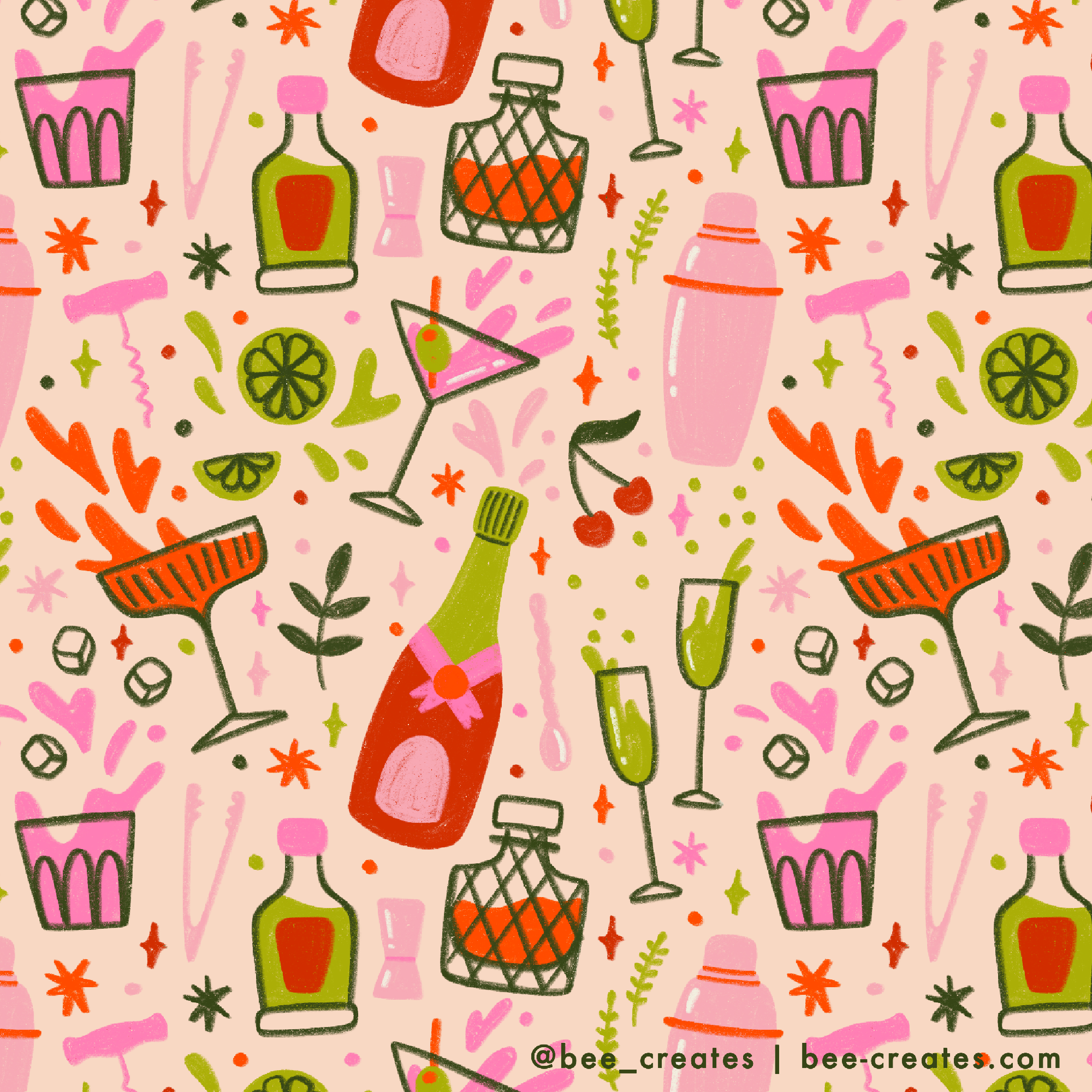 Cocktail Party - Champagne | BEE24-A02