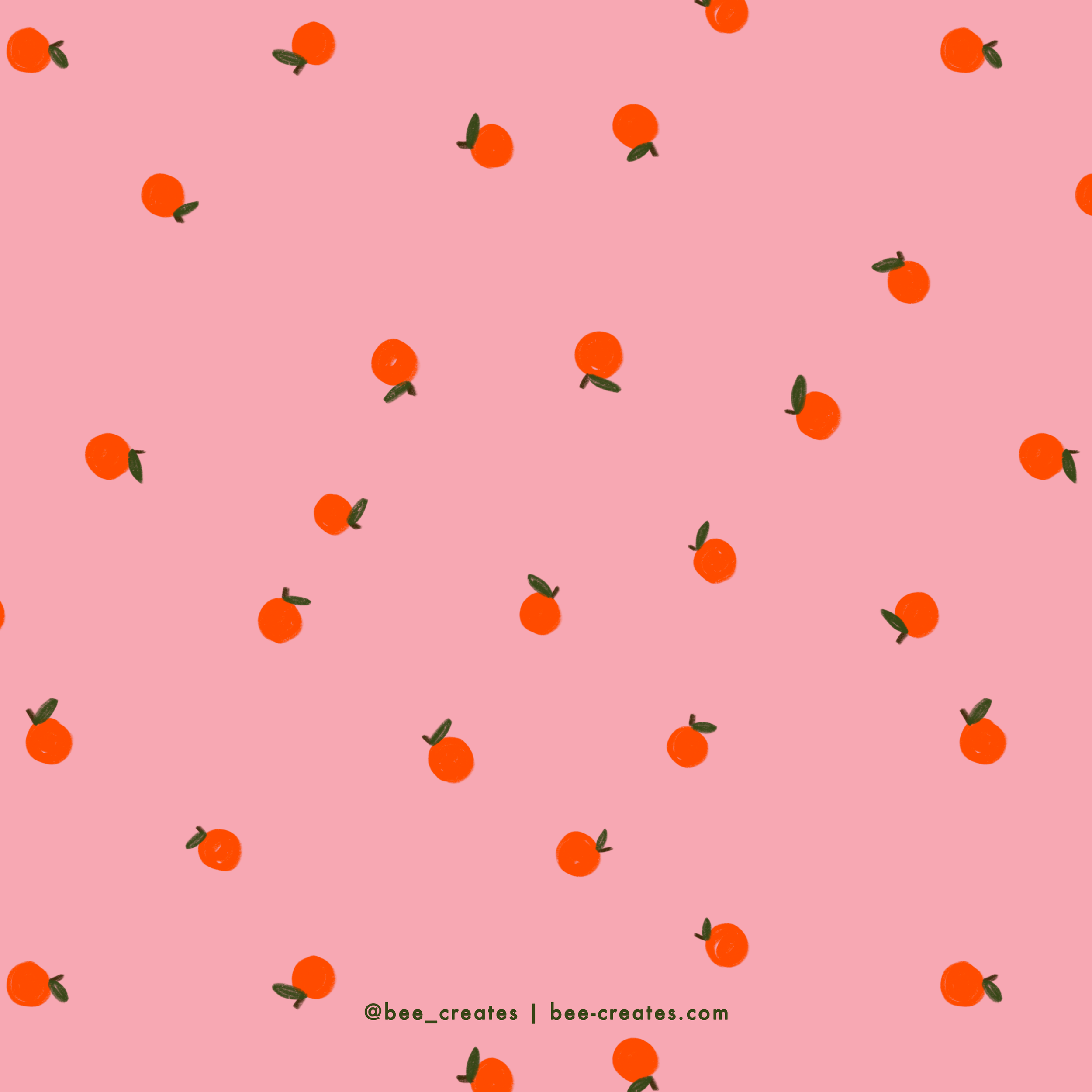 Orange You Glad It's Christmas - Pink | BEE25-C17