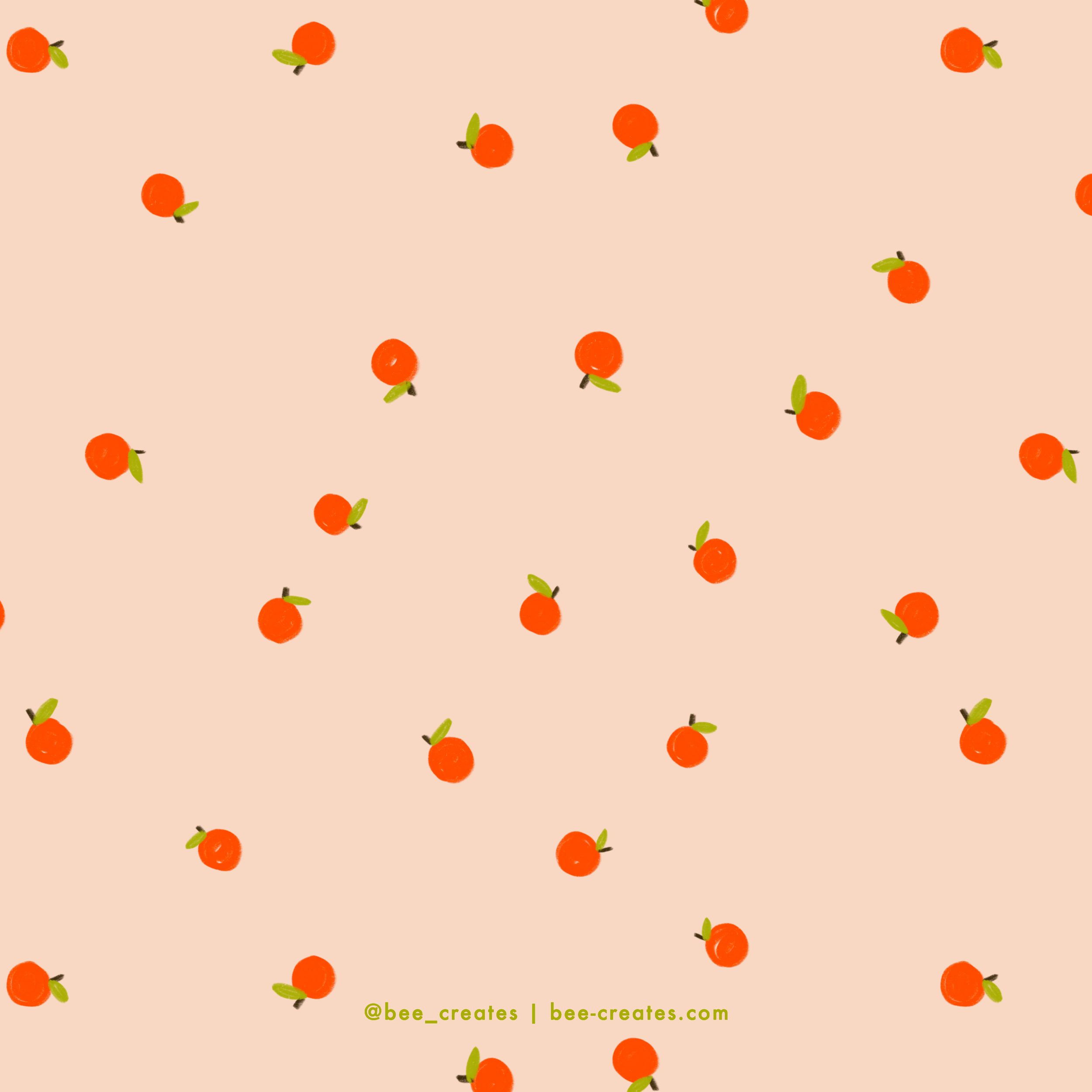 Orange You Glad It's Christmas - Light Pink | BEE25-C18