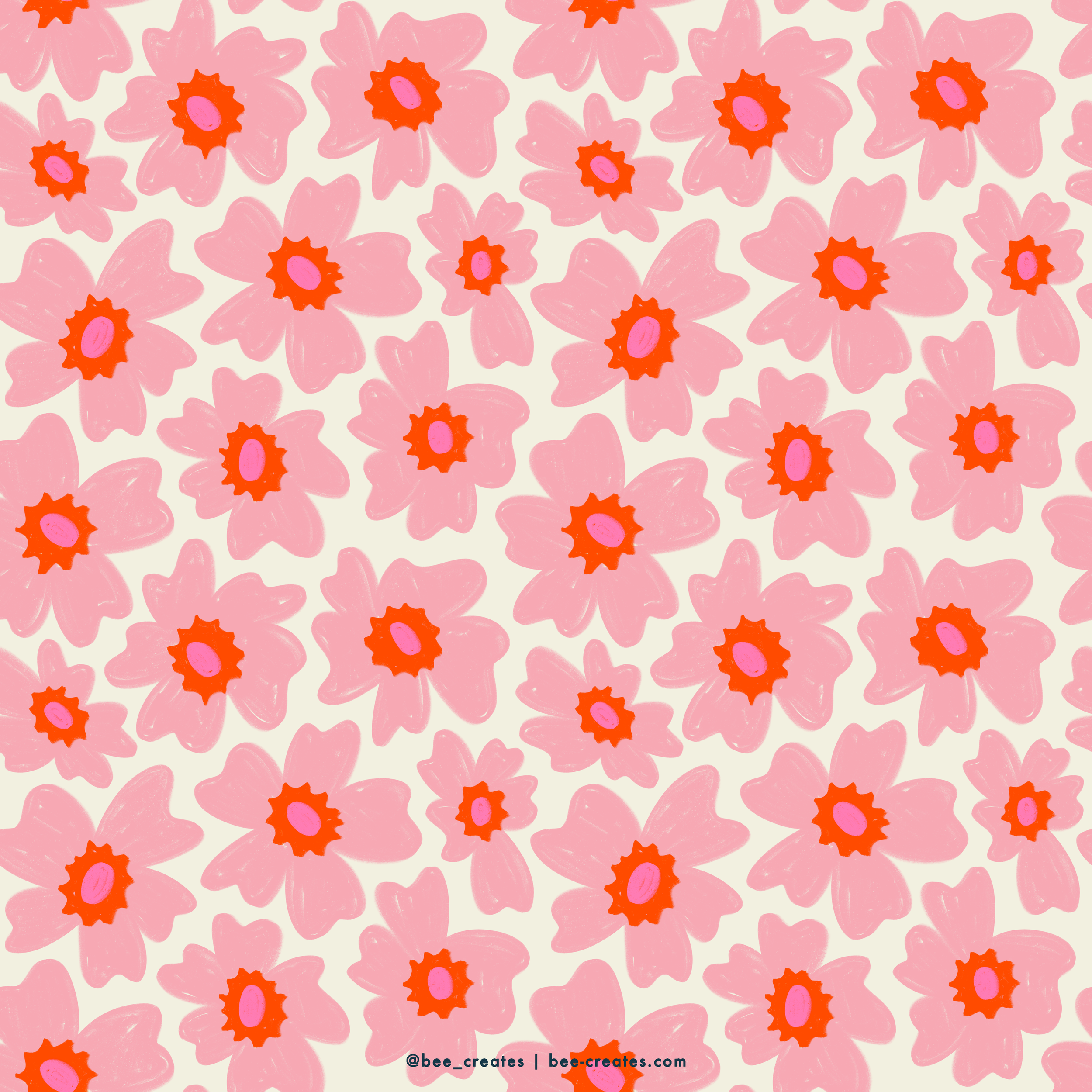 April Flowers - White 2 | BEE25-B78