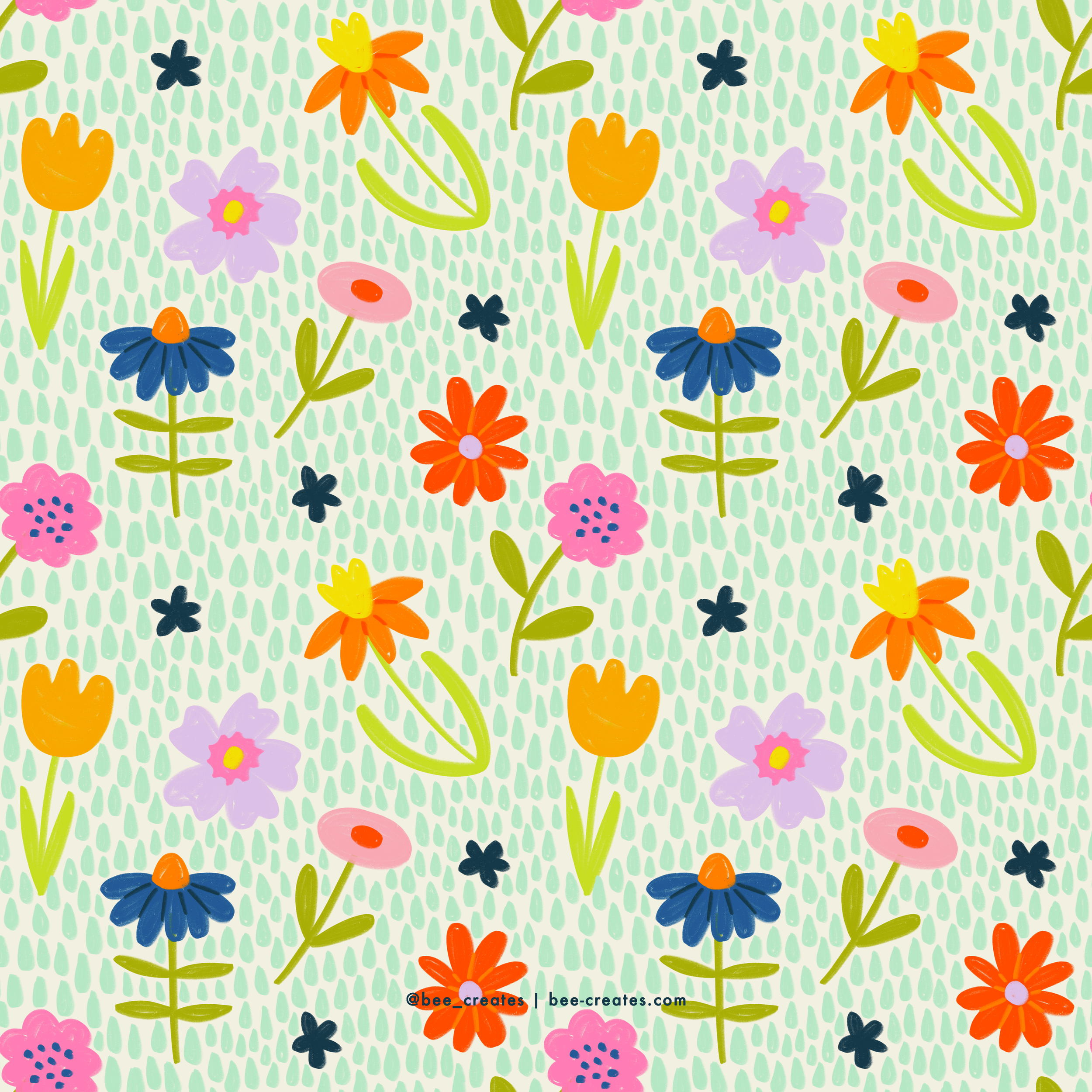 Forecast: Flowers - White | BEE25-B59