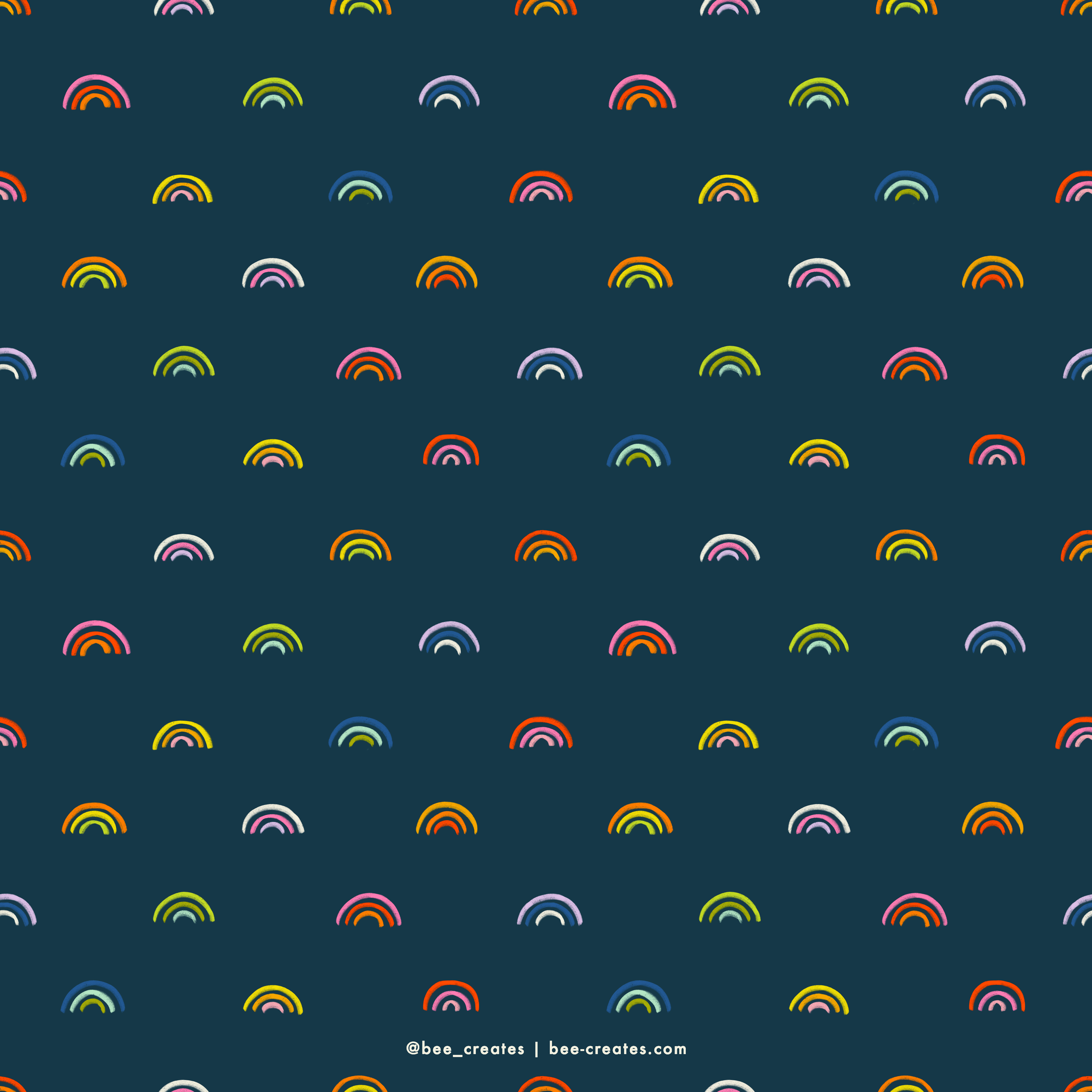 Baby Bows - Navy &amp; Multi | BEE25-B28