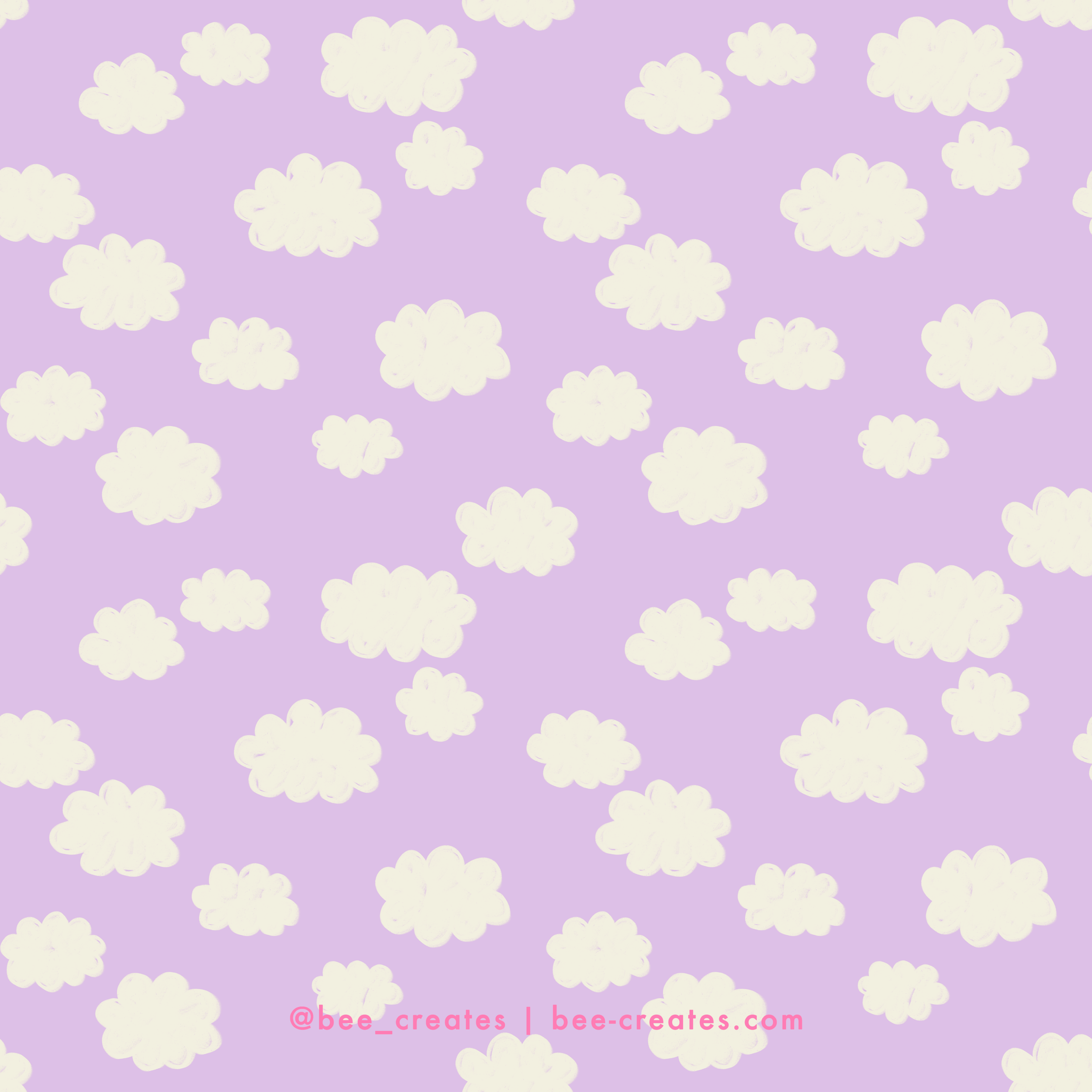 Head In The Clouds - Lilac | BEE25-B10