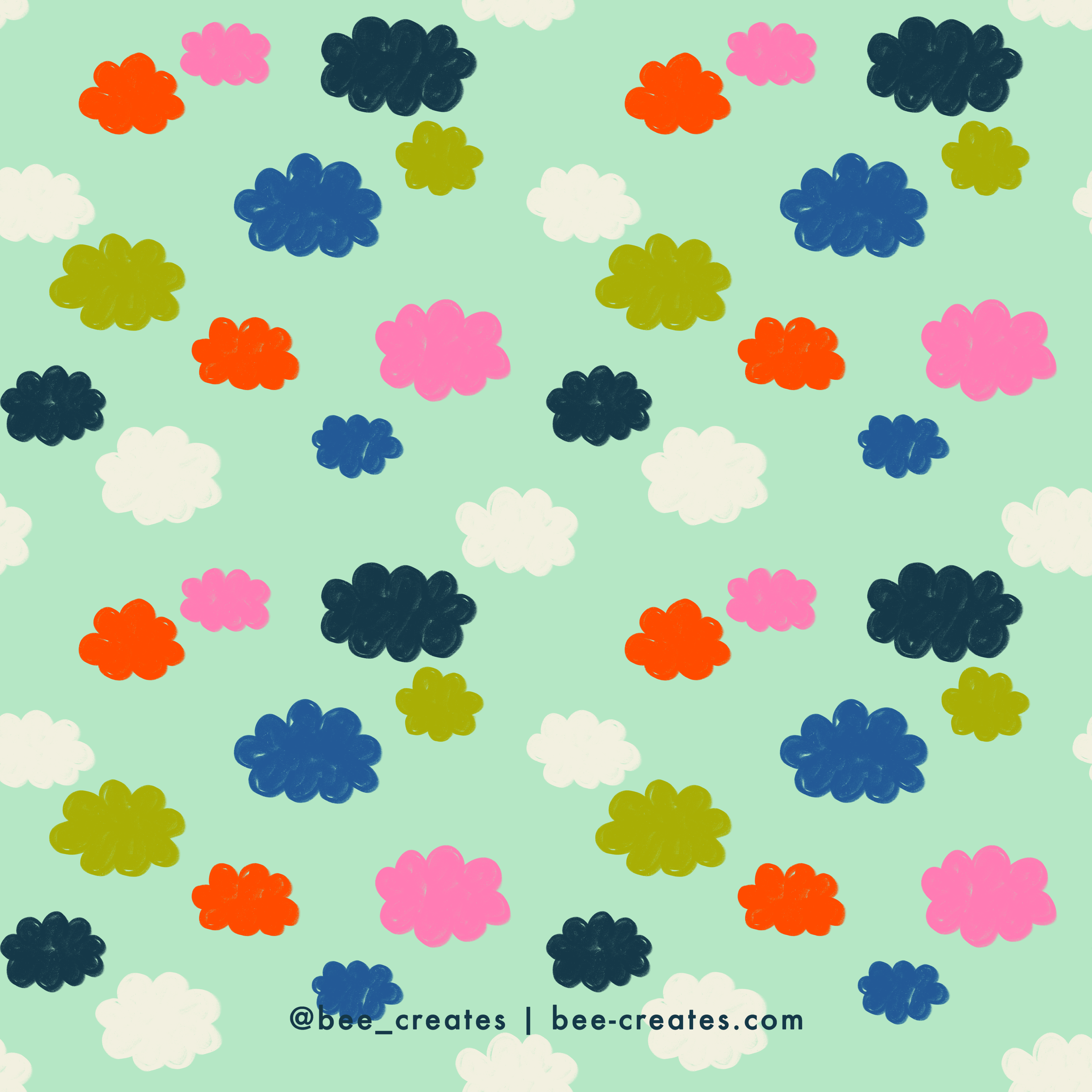 Head In The Clouds - Aqua | BEE25-B14