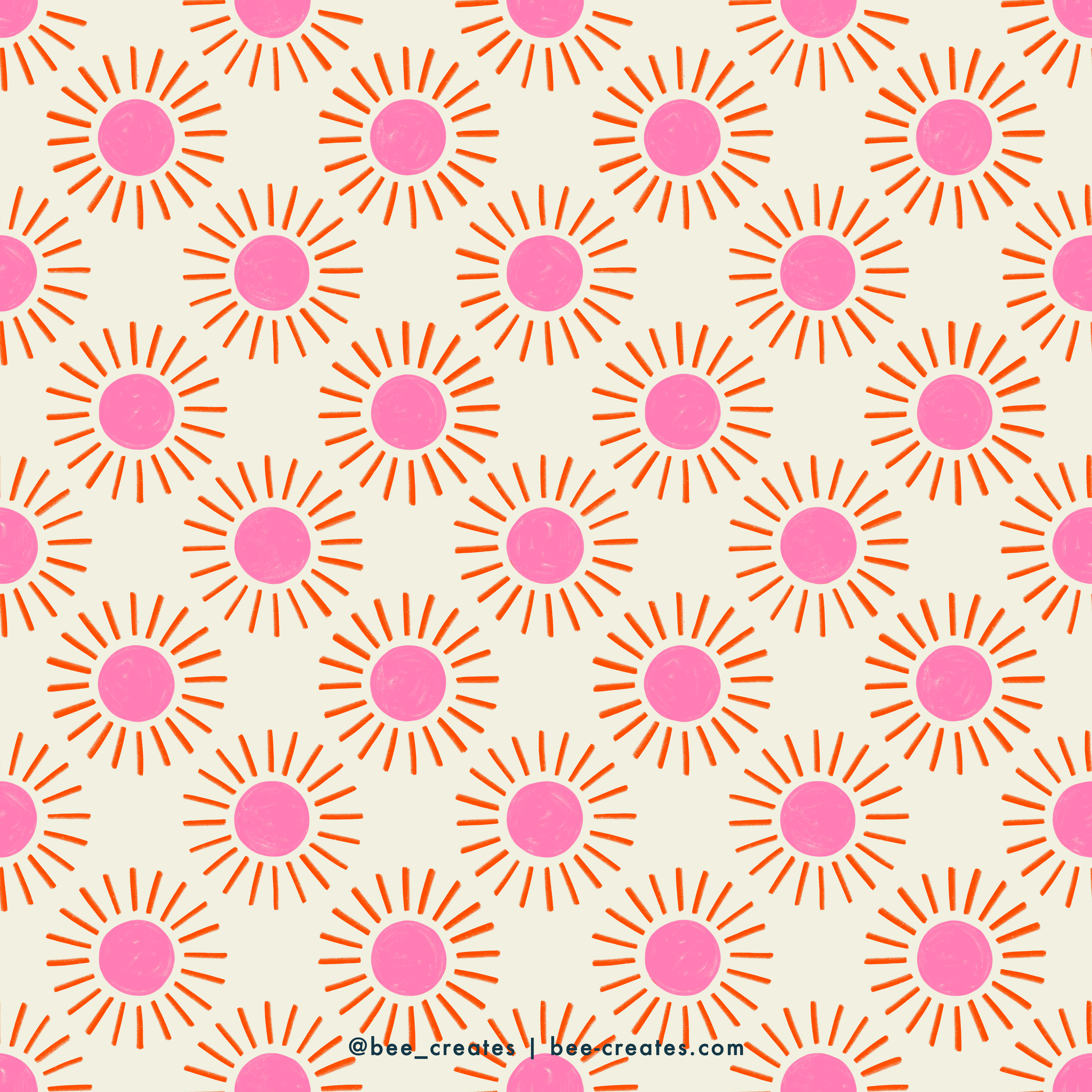 Sunny Side Up - Hot Pink &amp; Cherry | BEE25-B50
