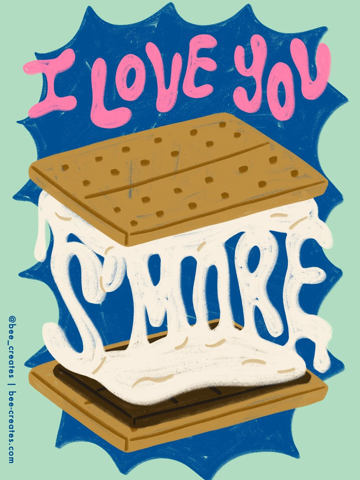 Okay, I had to jump on the bandwagon last minute and make a s&rsquo;mores pun. I think it turned out pretty cute??

We&rsquo;re having so much fun at #campcreate2025 🏕️ If you want to join in too, swipe to the end for a prompt list and details!

Cam