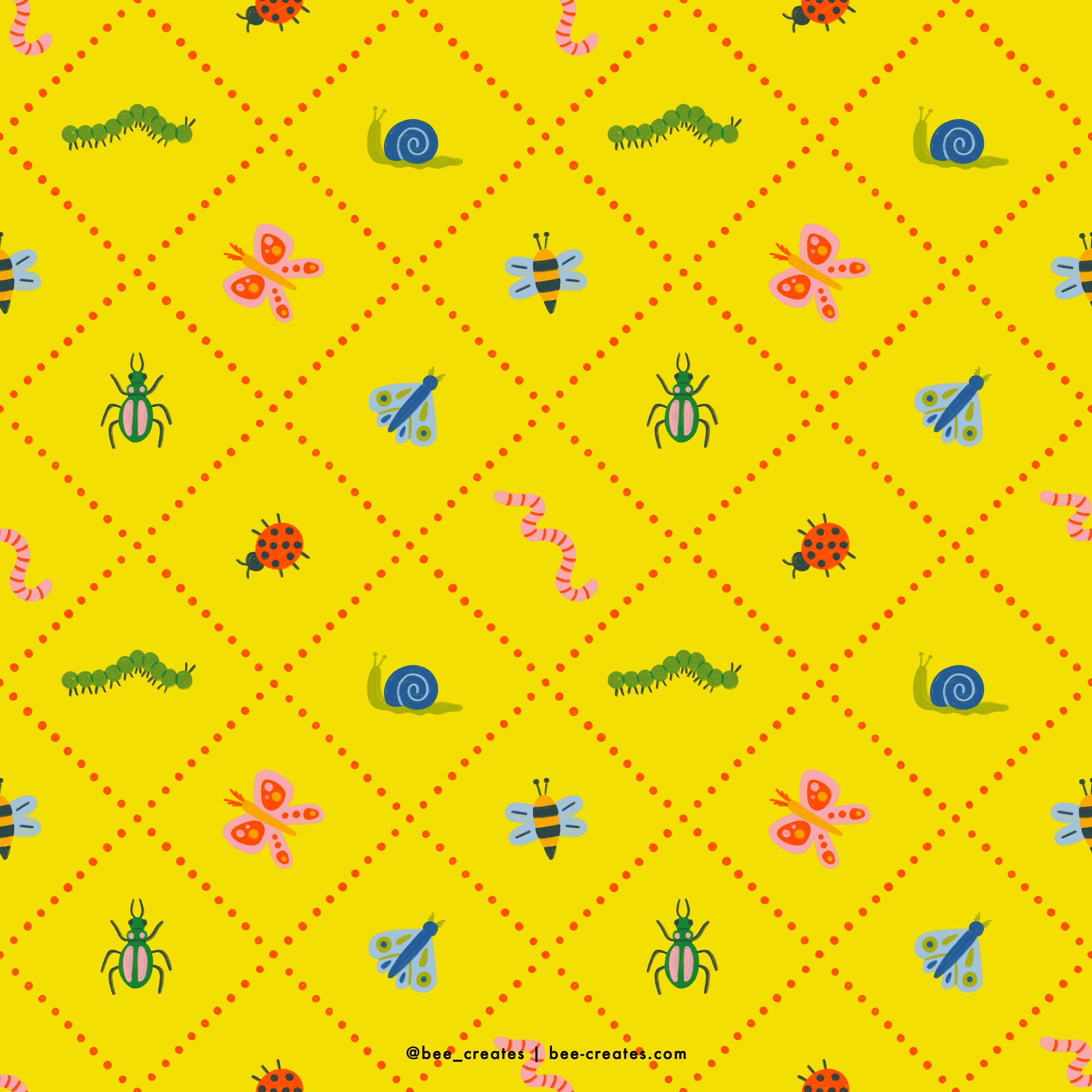Criss-Cross Critters - Yellow | BEE25-C50