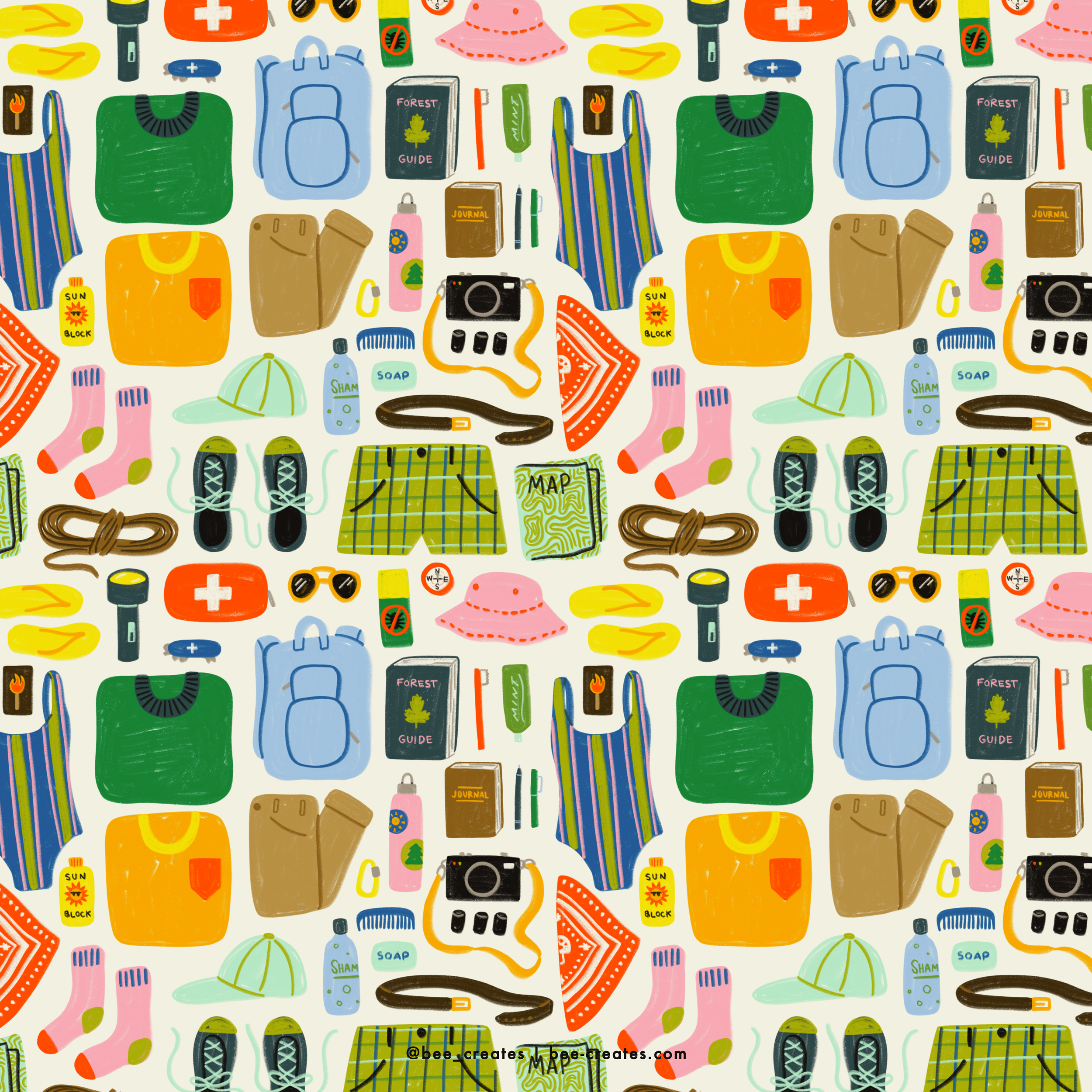 Pack Your Bags - White | BEE25-C38