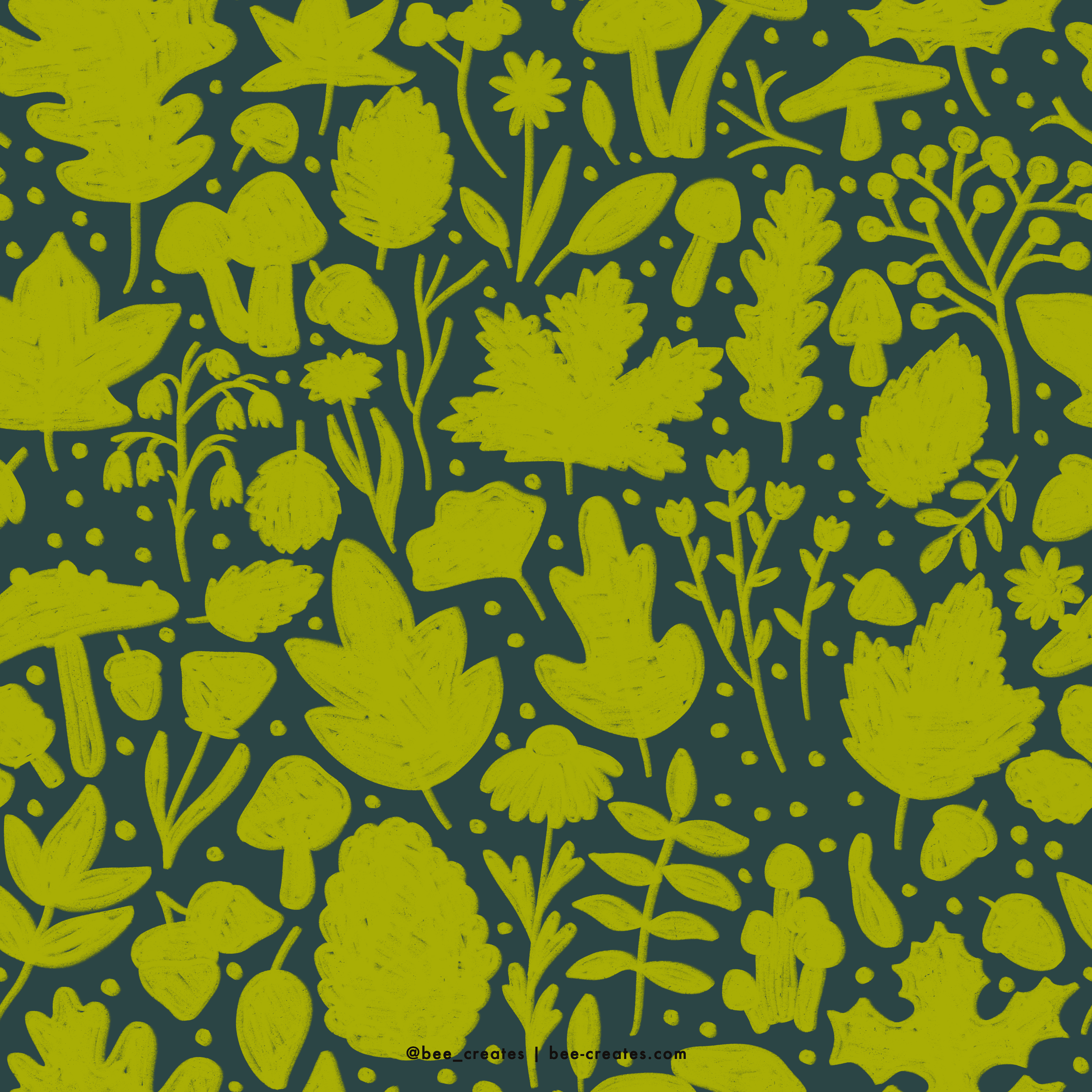 Leaf It To Me - Olive	| BEE25-C59