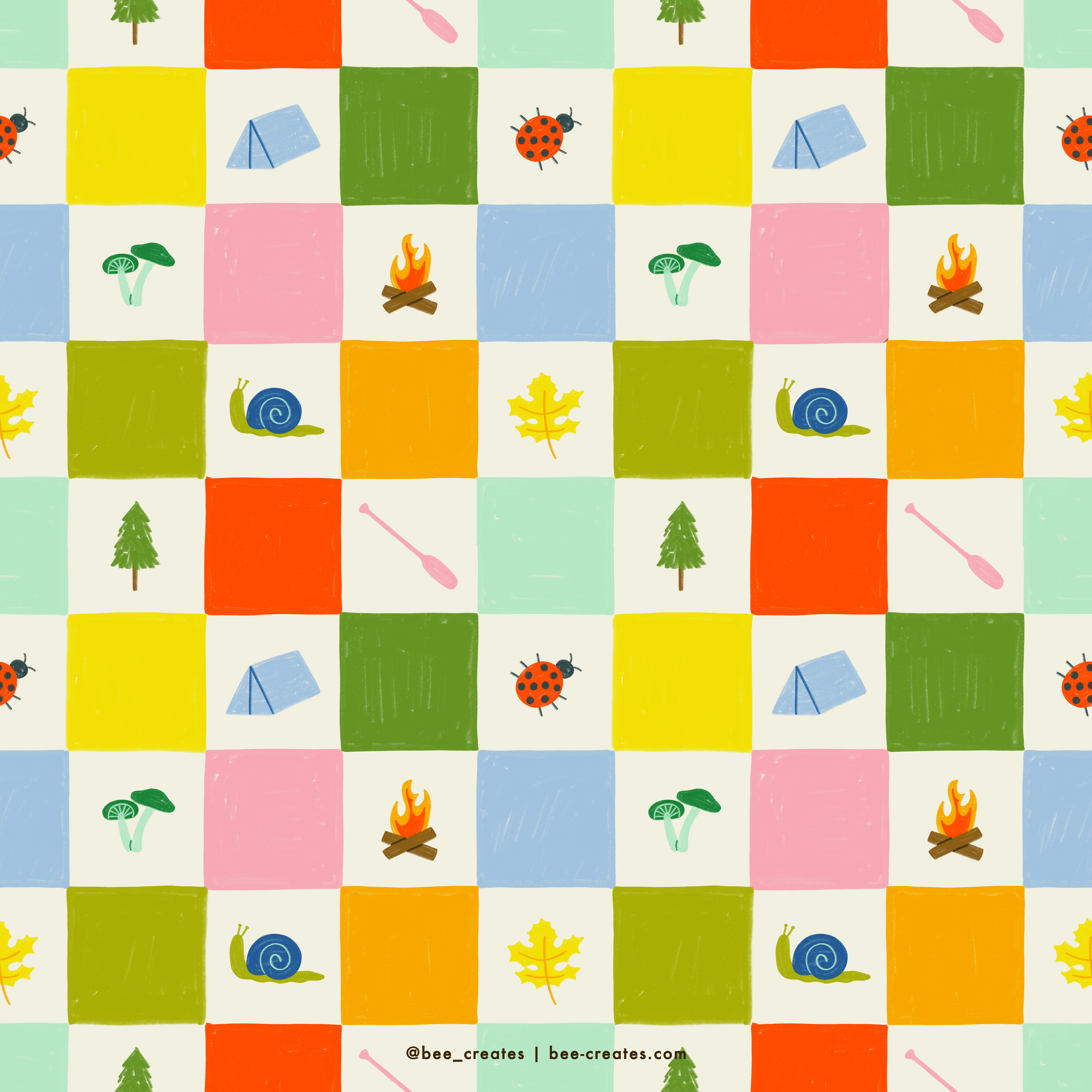 Check in Time - White &amp; Pink | BEE25-C34