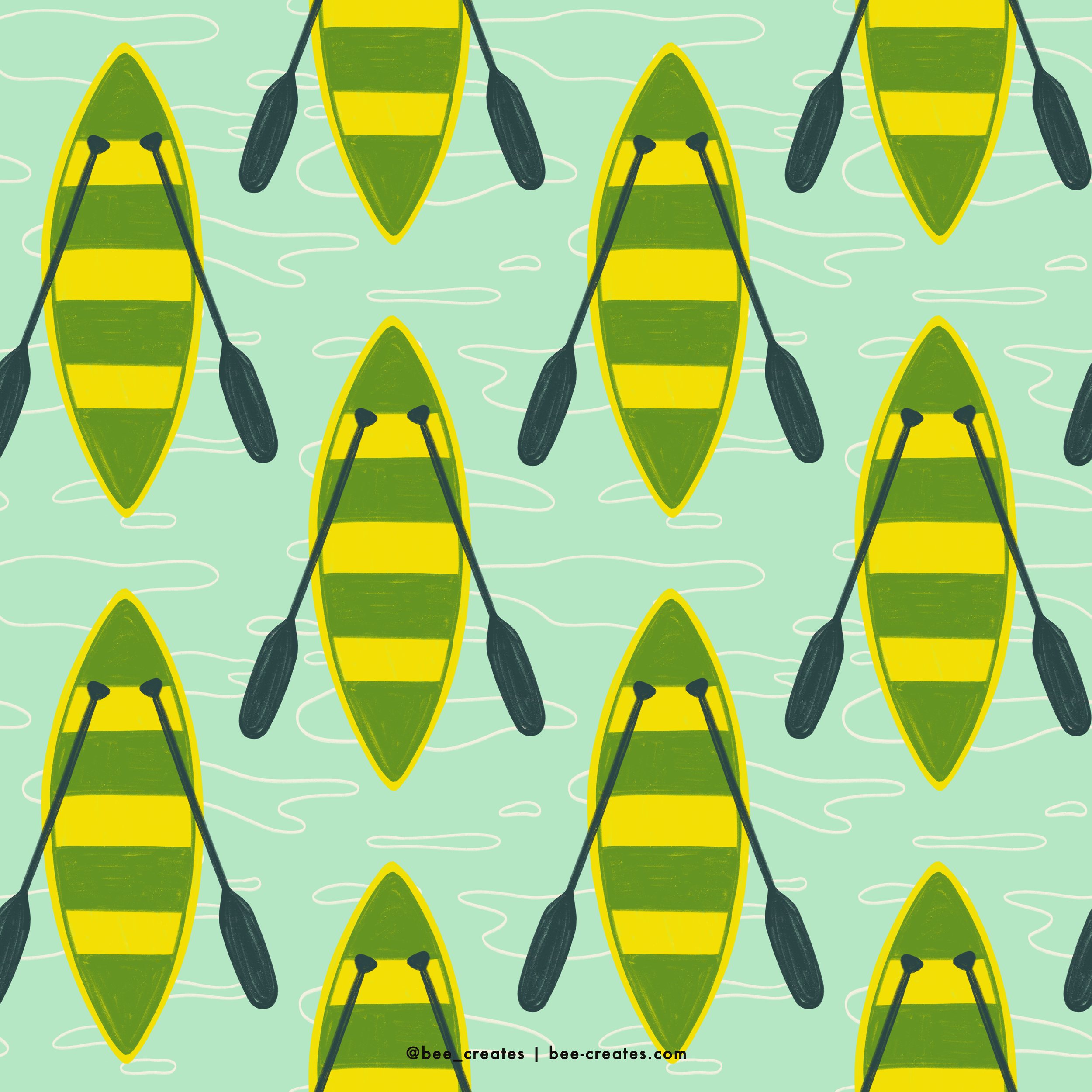 Canoe Believe It - Yellow | BEE25-C69