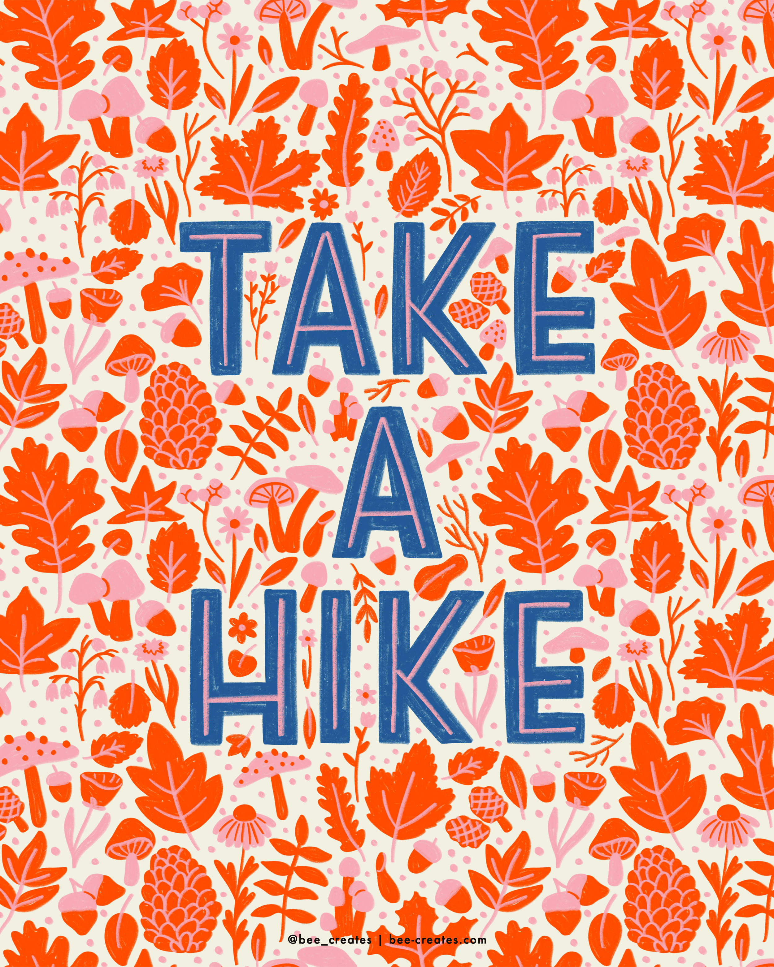 Take A Hike - Blue | BEE25-D10