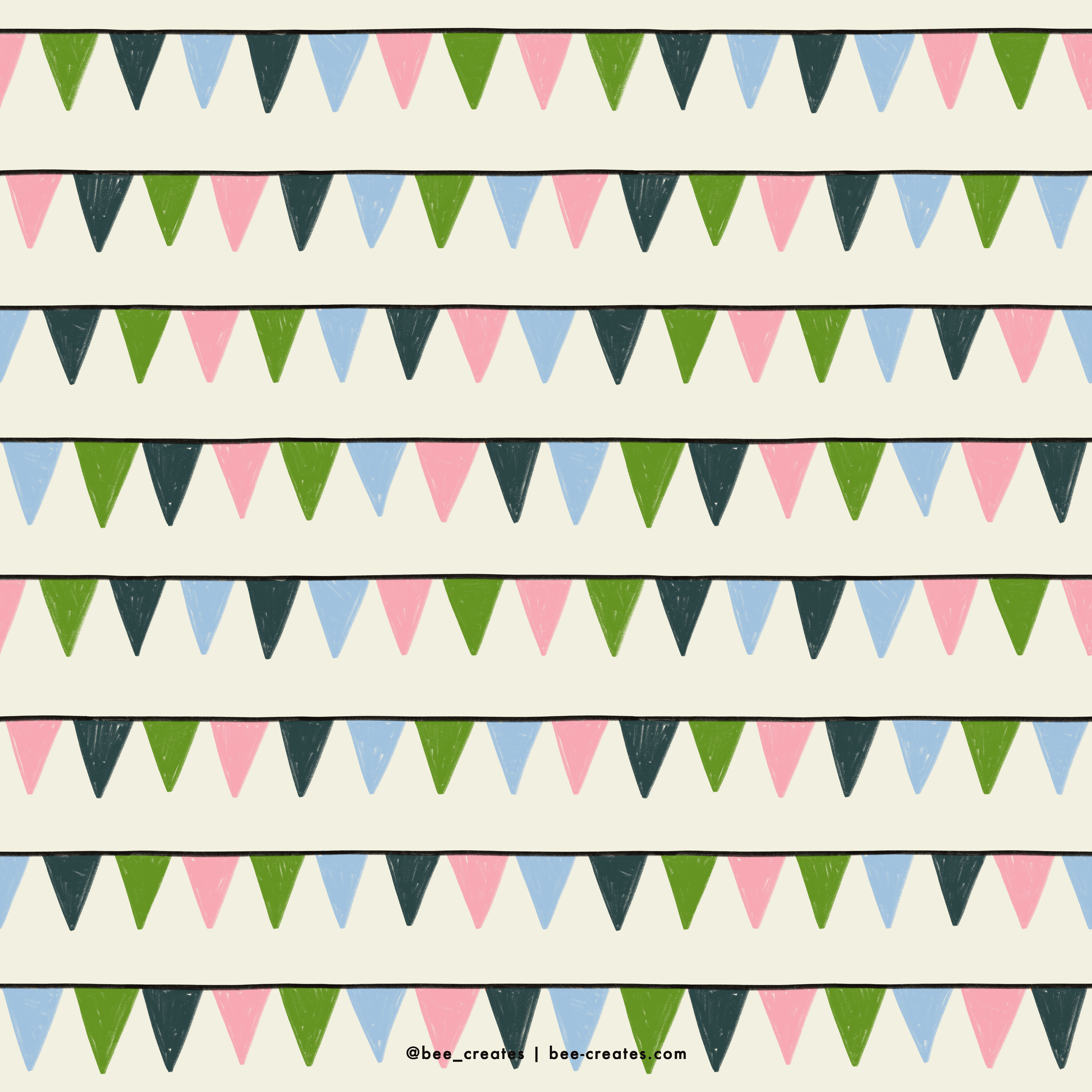 Bunkhouse Bunting - Lakeside | BEE25-C81