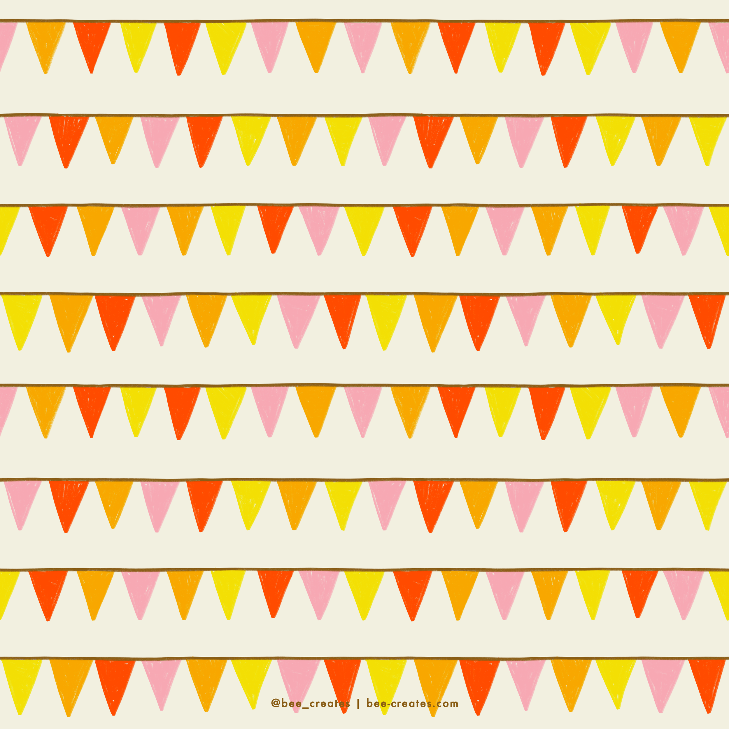 Bunkhouse Bunting - Starburst | BEE25-C84