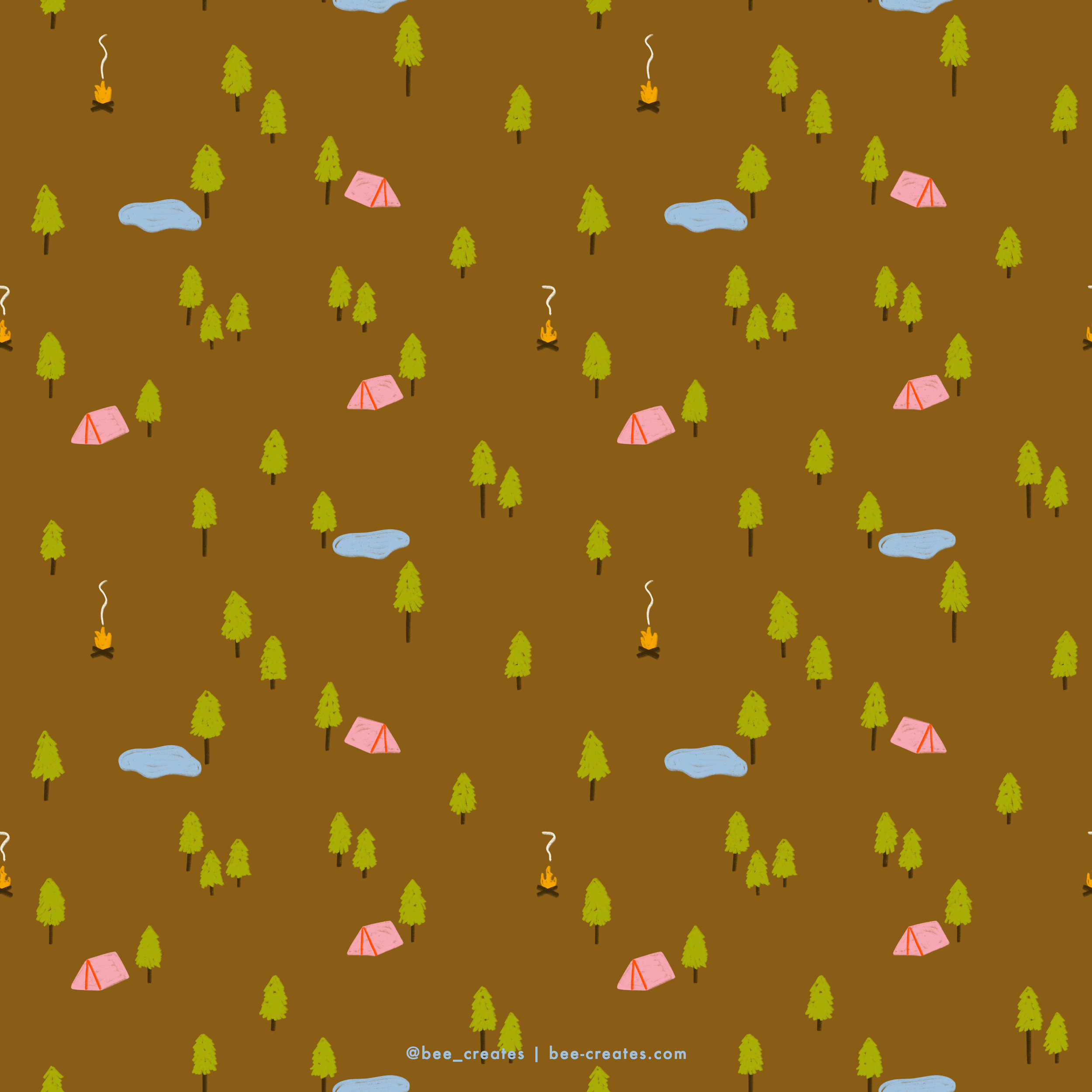 Pocket Pines - Caramel | BEE25-C77