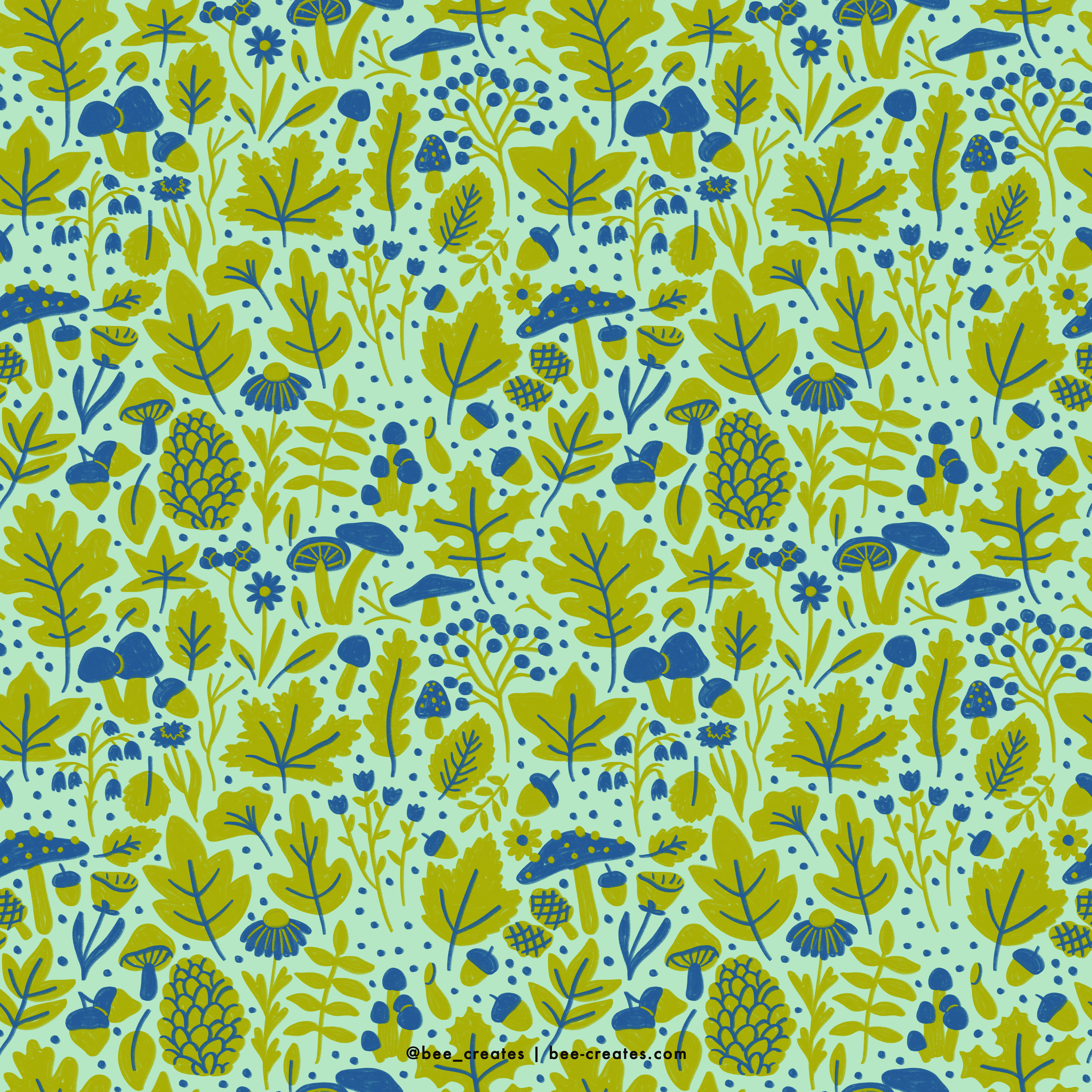 Forest Confetti - Mint &amp; Olive | BEE25-C54