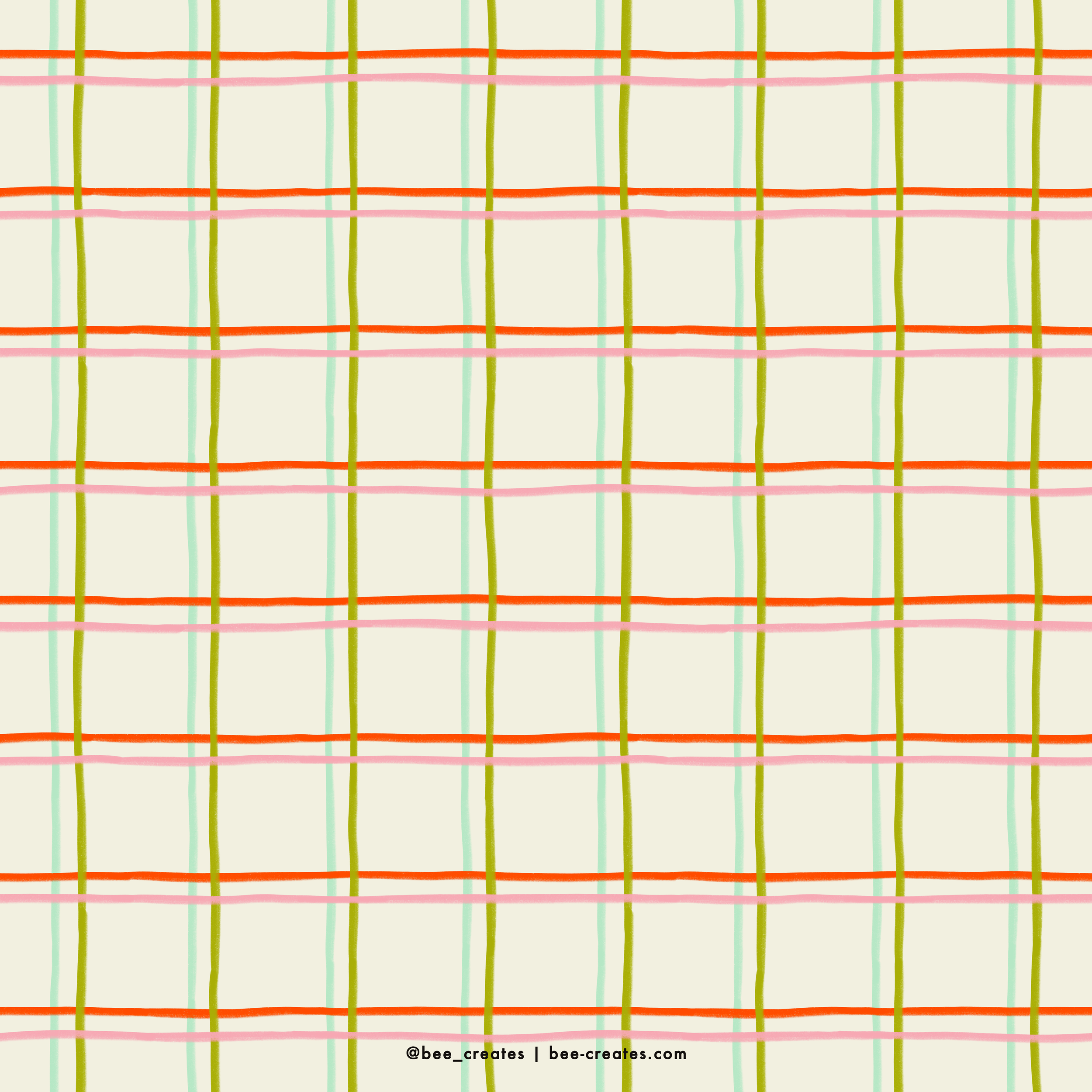 Camp Counselor Plaid - Pastel Multi | BEE25-C94