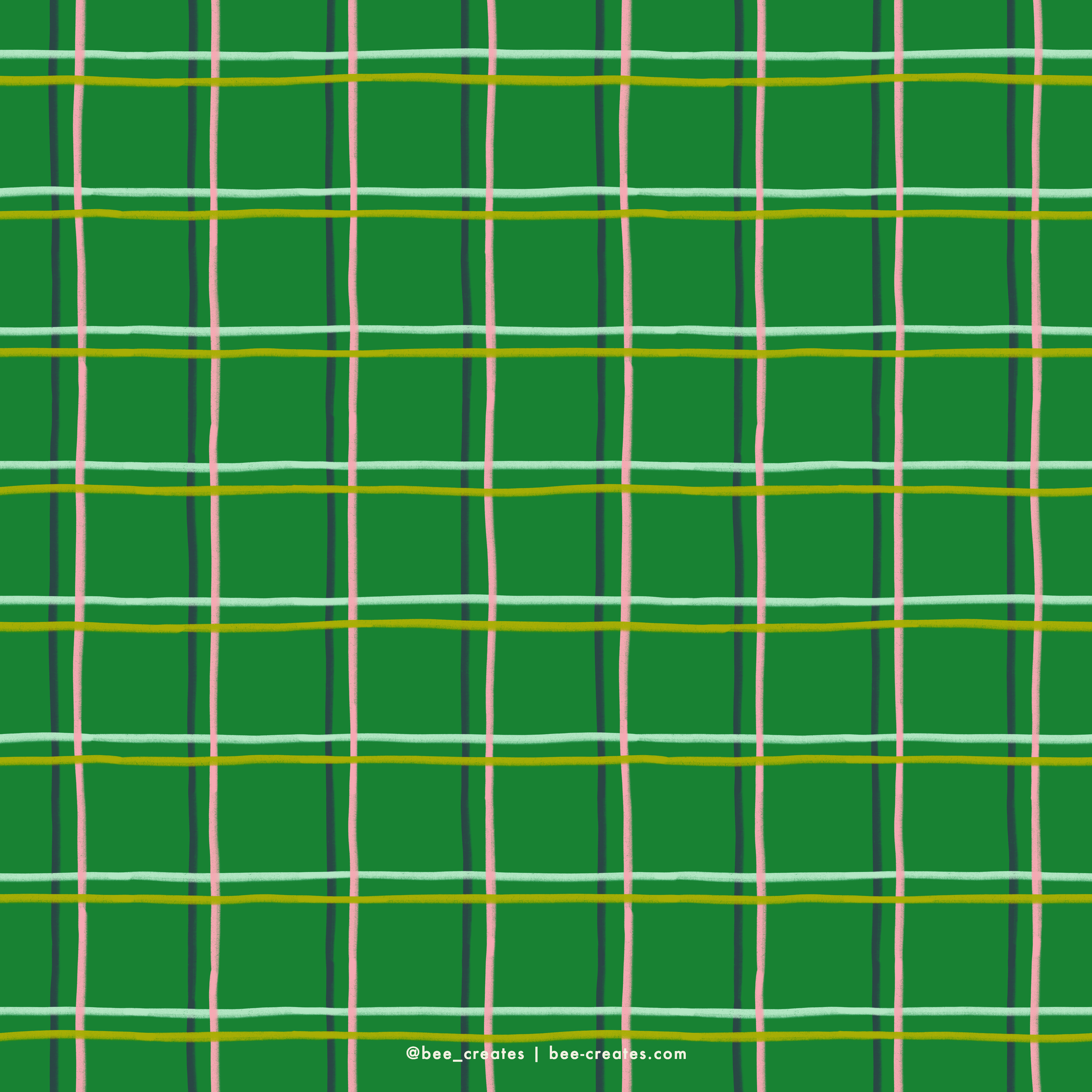 Camp Counselor Plaid - Green Multi | BEE25-C99