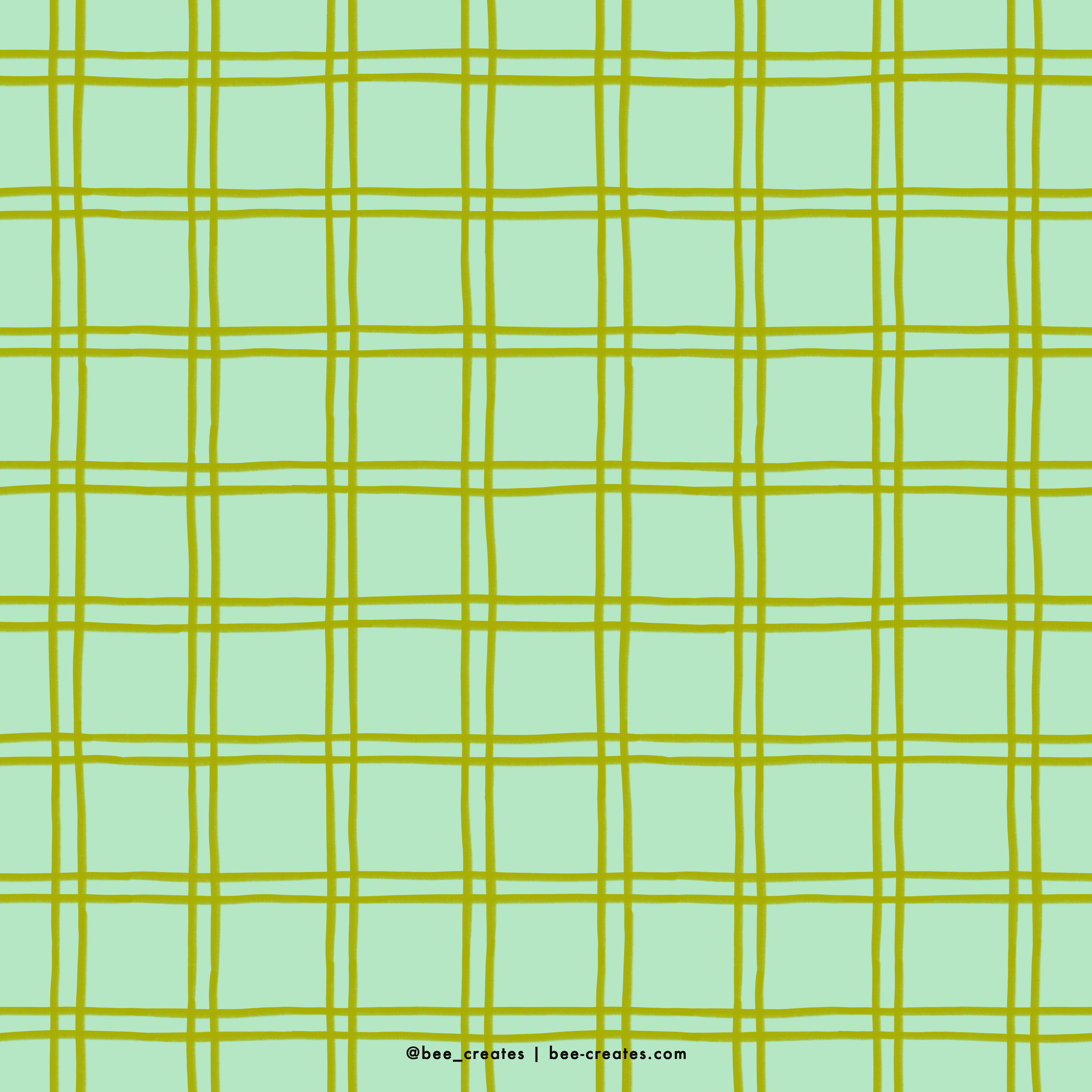 Camp Counselor Plaid - Mint | BEE25-D02