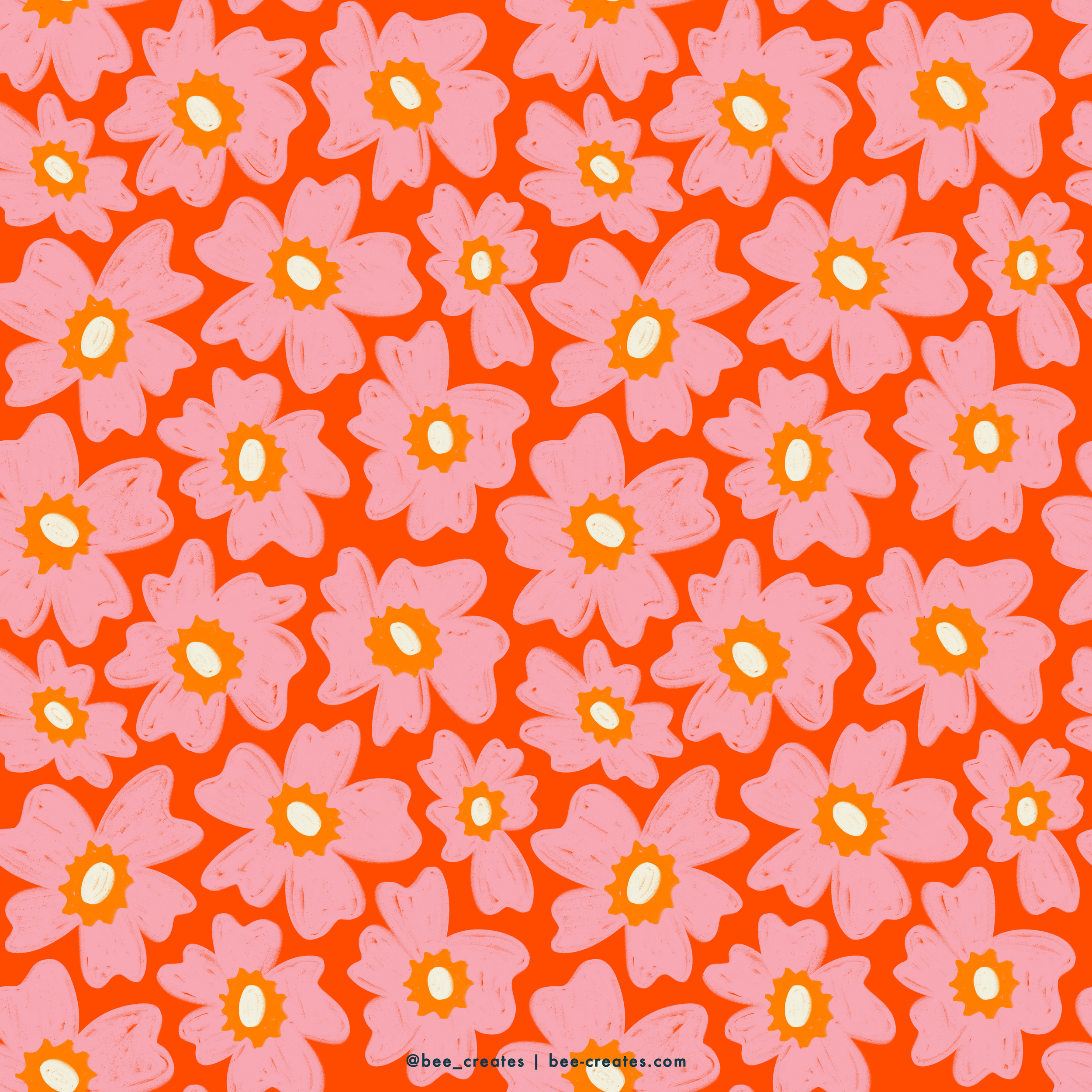 April Flowers - Cherry | BEE25-B79