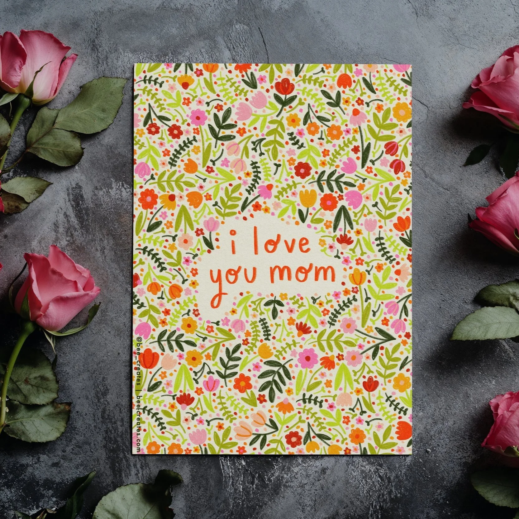 I Love You Mom | BEE25-D34