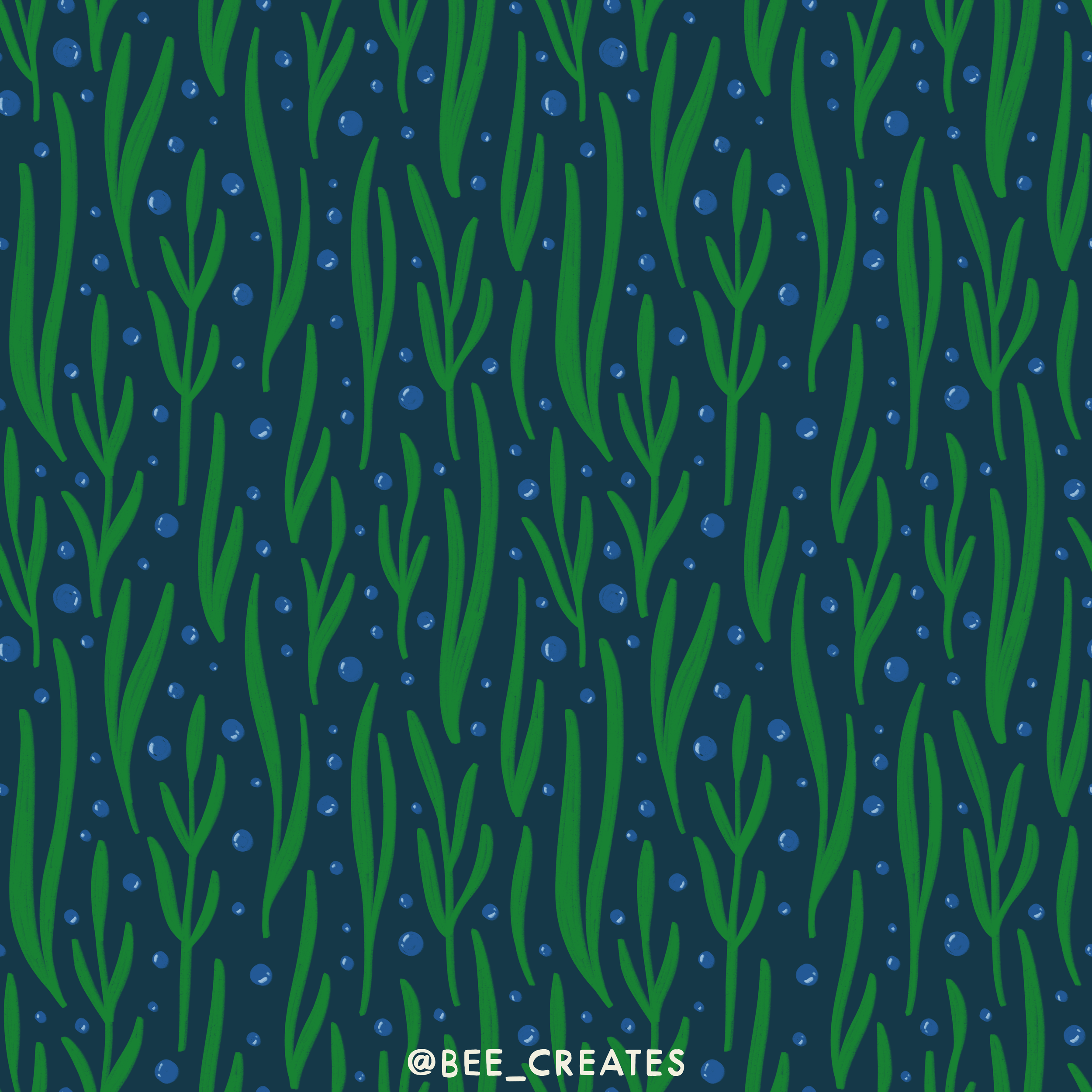 Seaweed Be Friends - Navy | BEE25-E25