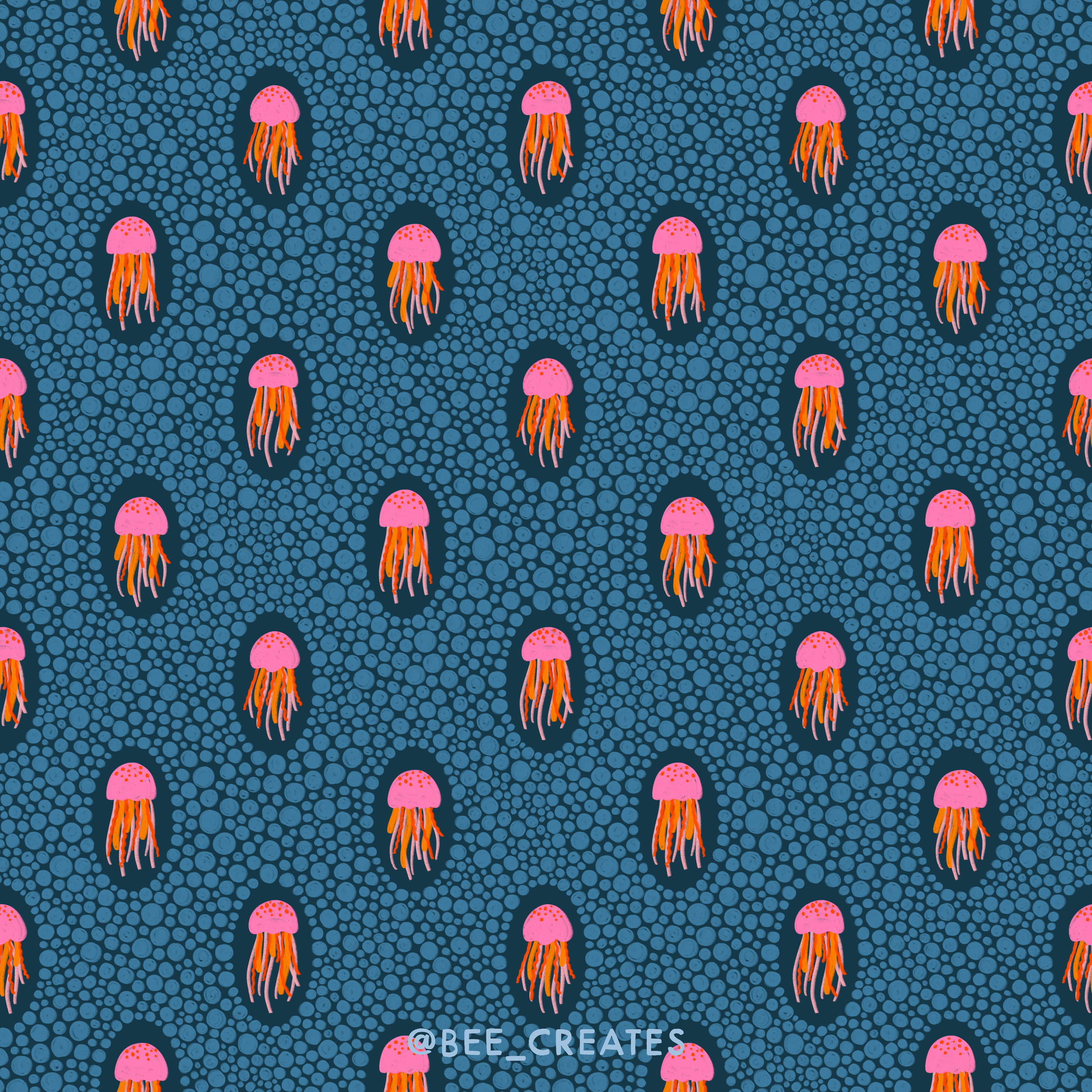 Drifters - Navy &amp; Pink | BEE25-E12