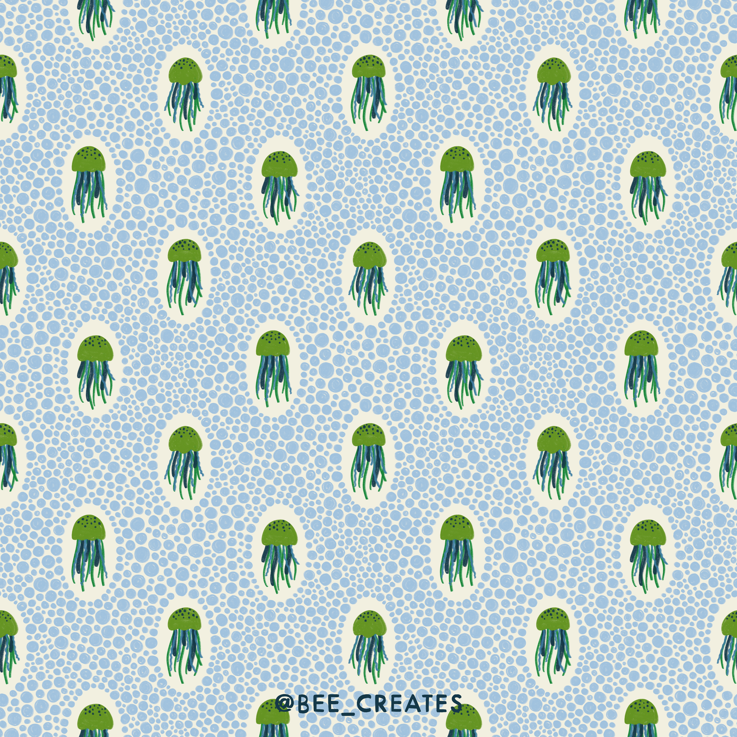 Drifters - White &amp; Green | BEE25-E15