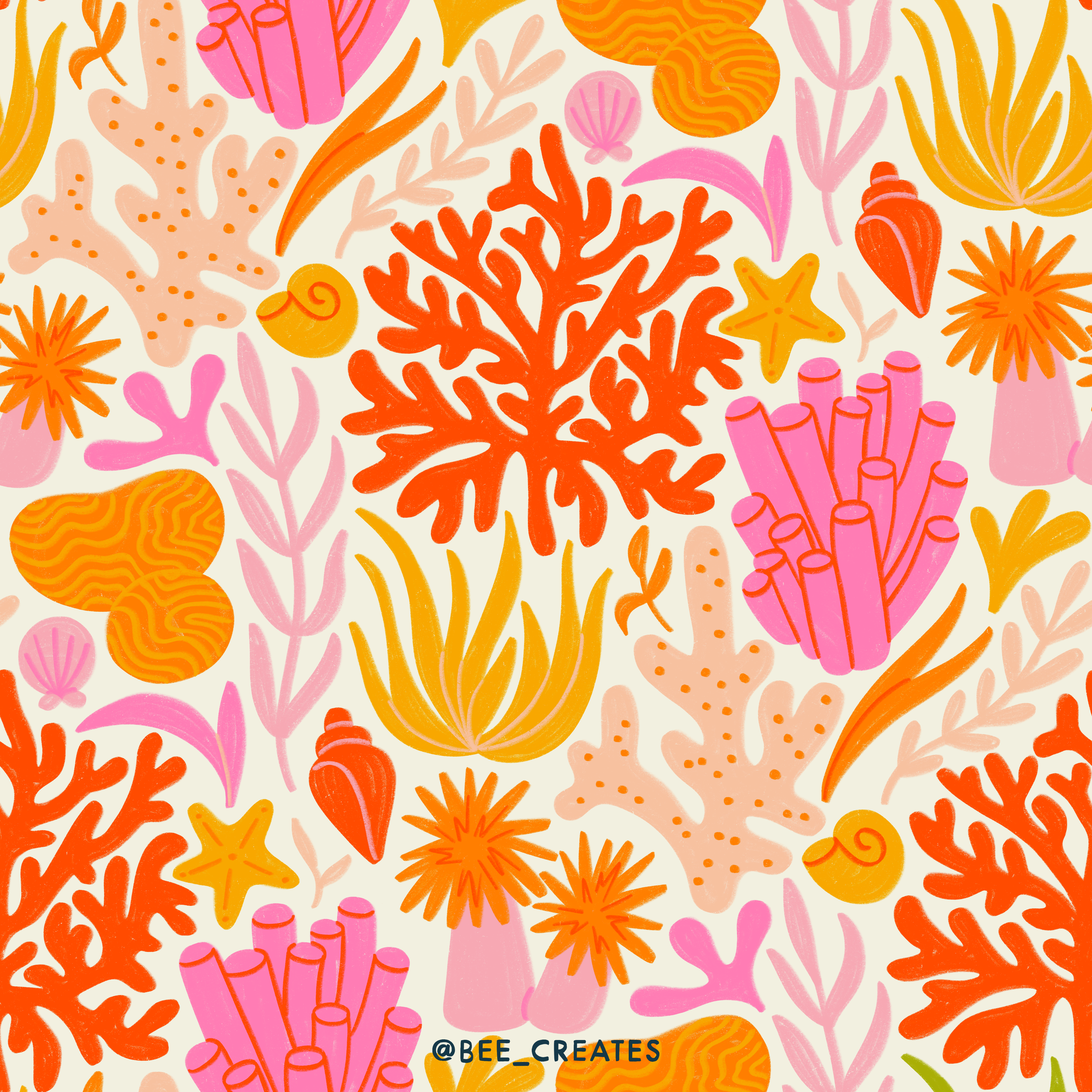 Ocean Bloom - White Warm | BEE25-E09