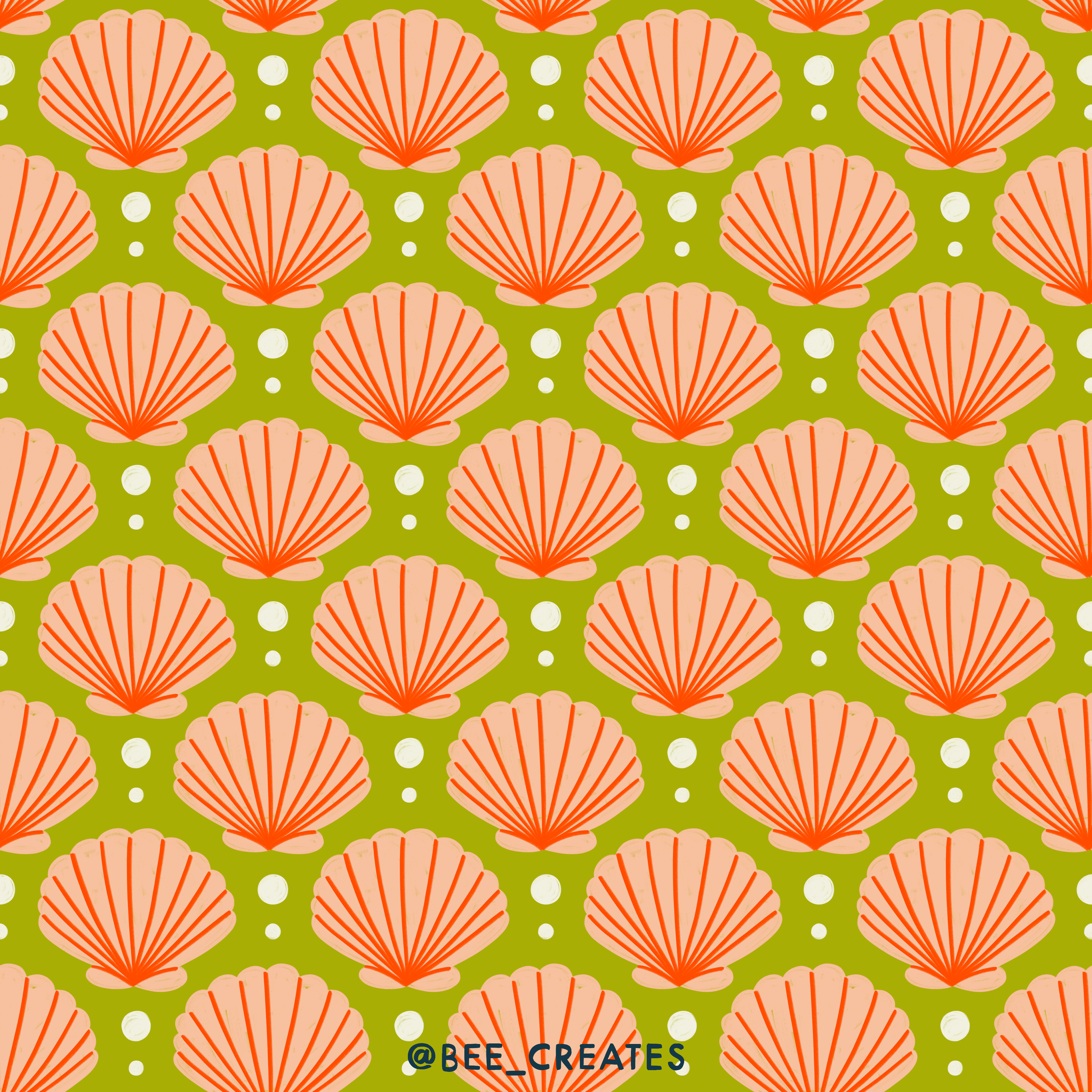 Sea You Soon - Olive &amp; Shell | BEE25-E61