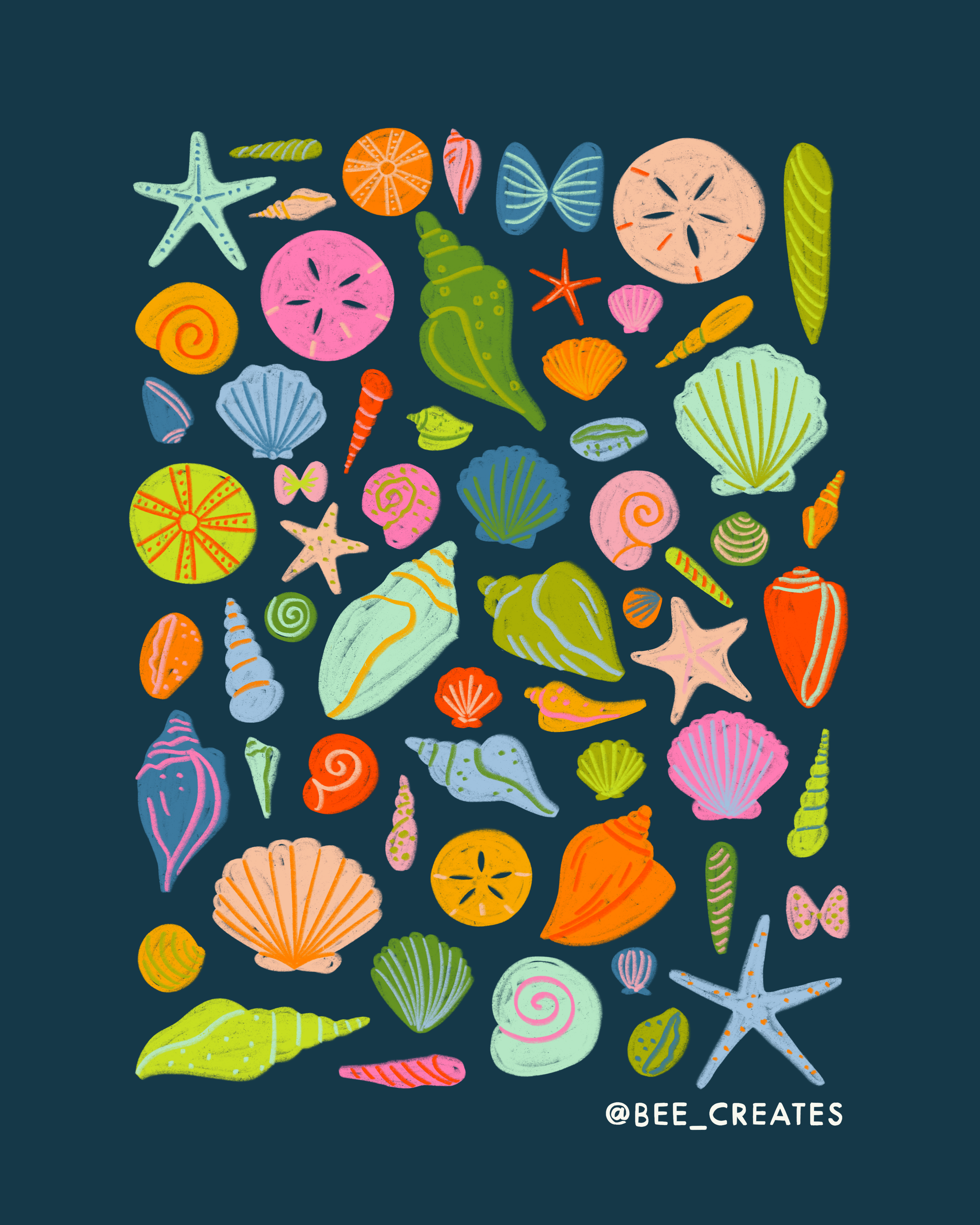 Shore Thing - Navy | BEE25-D94